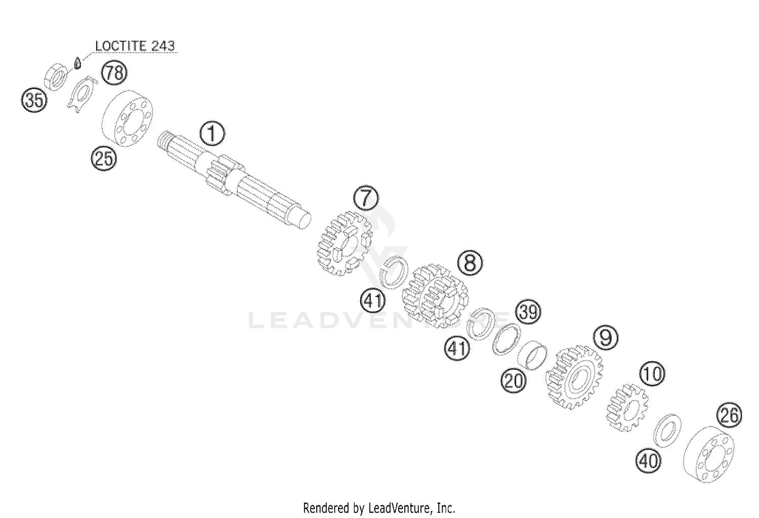 Transmission I - Main Shaft