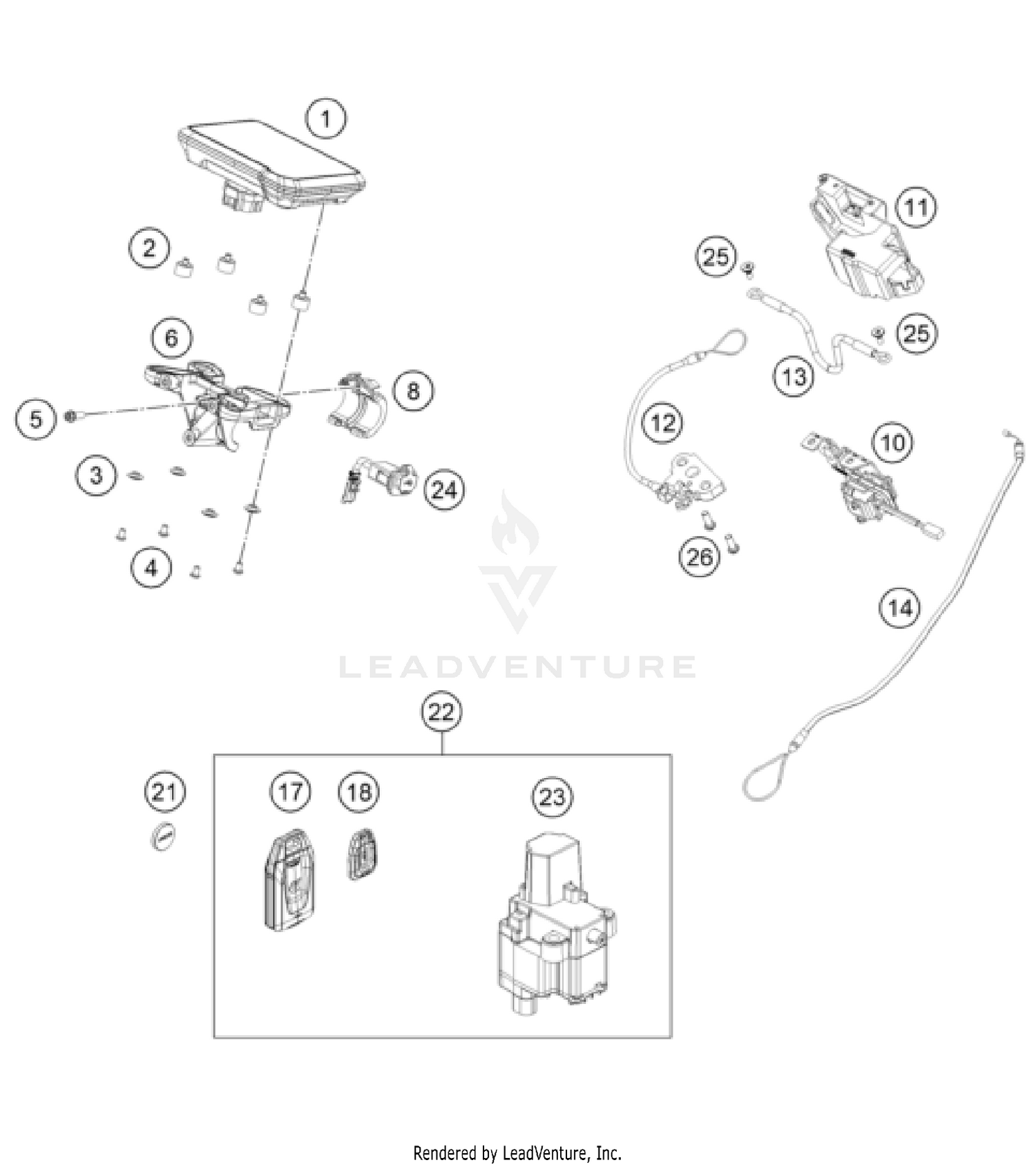 INSTRUMENTS / LOCK SYSTEM