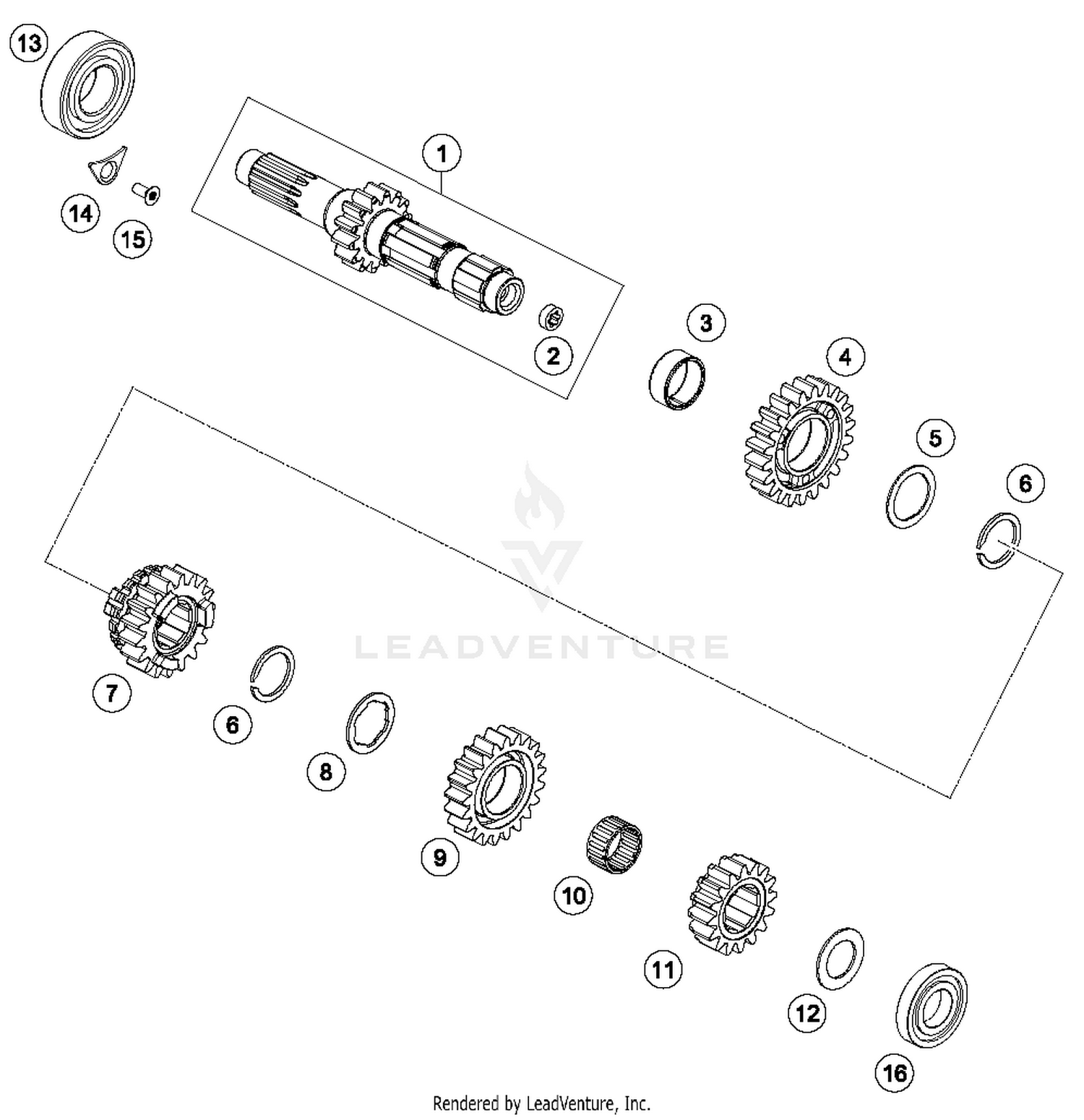 Transmission I - Main Shaft