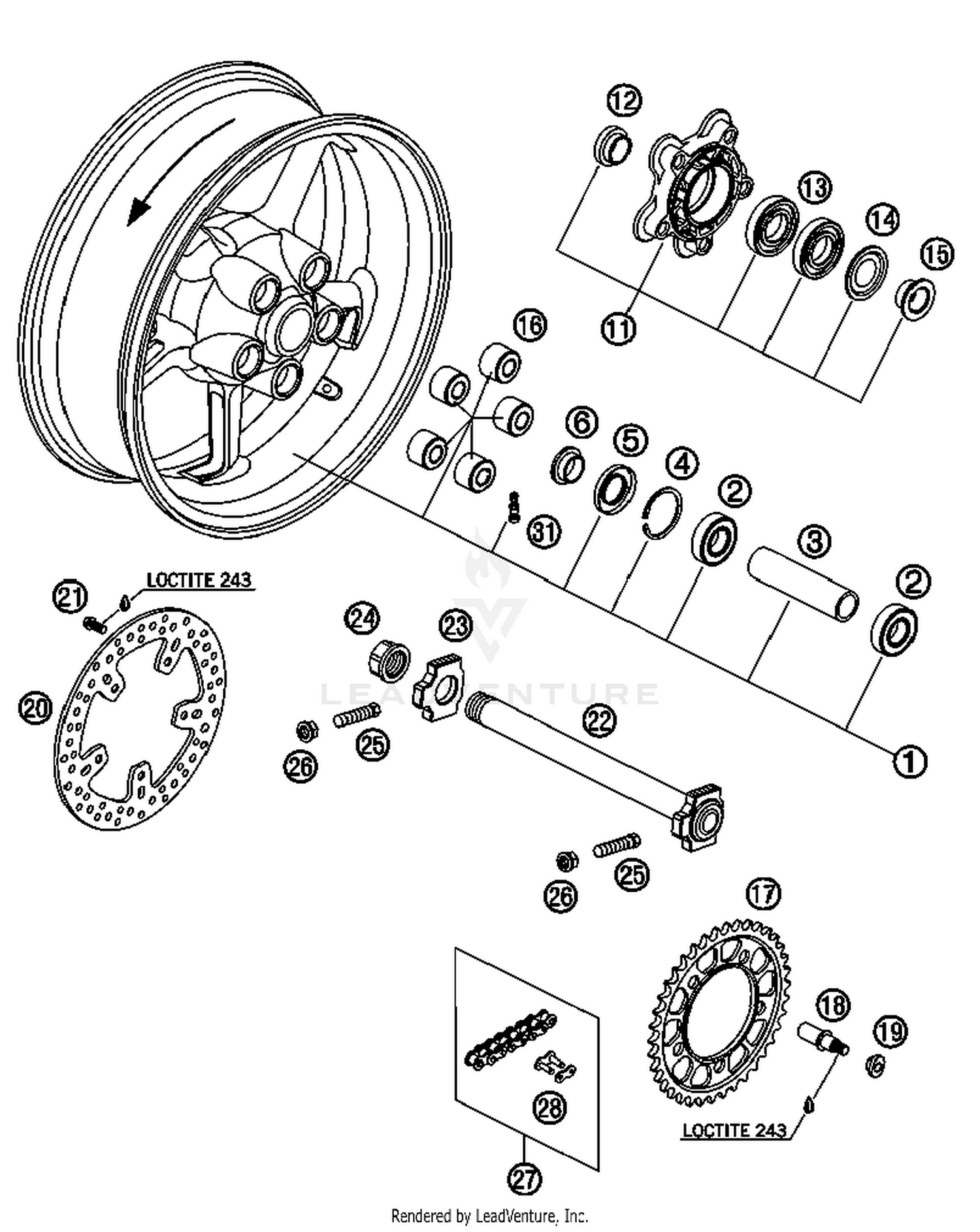 Rear Wheel