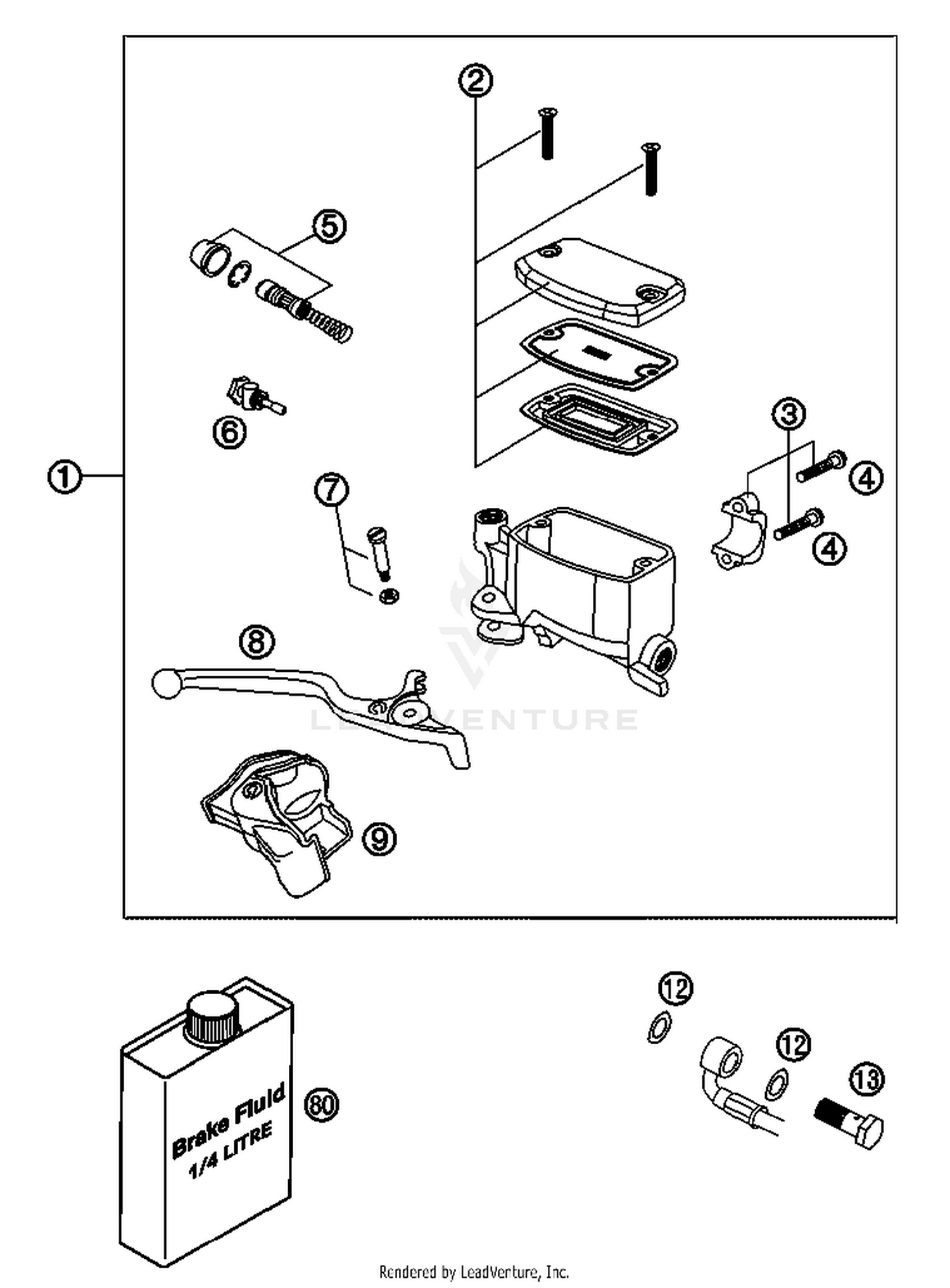 Hand Brake Cylinder