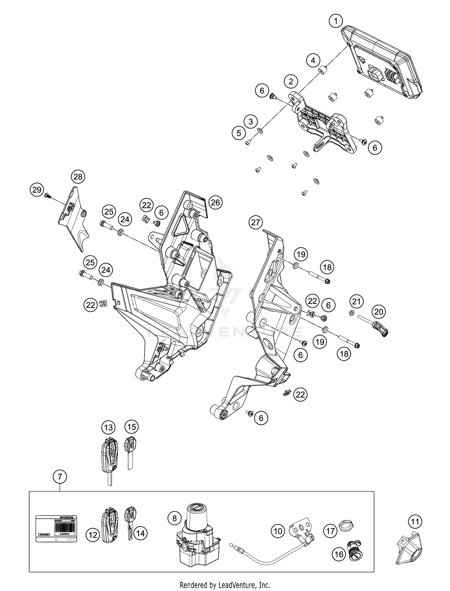 INSTRUMENTS / LOCK SYSTEM