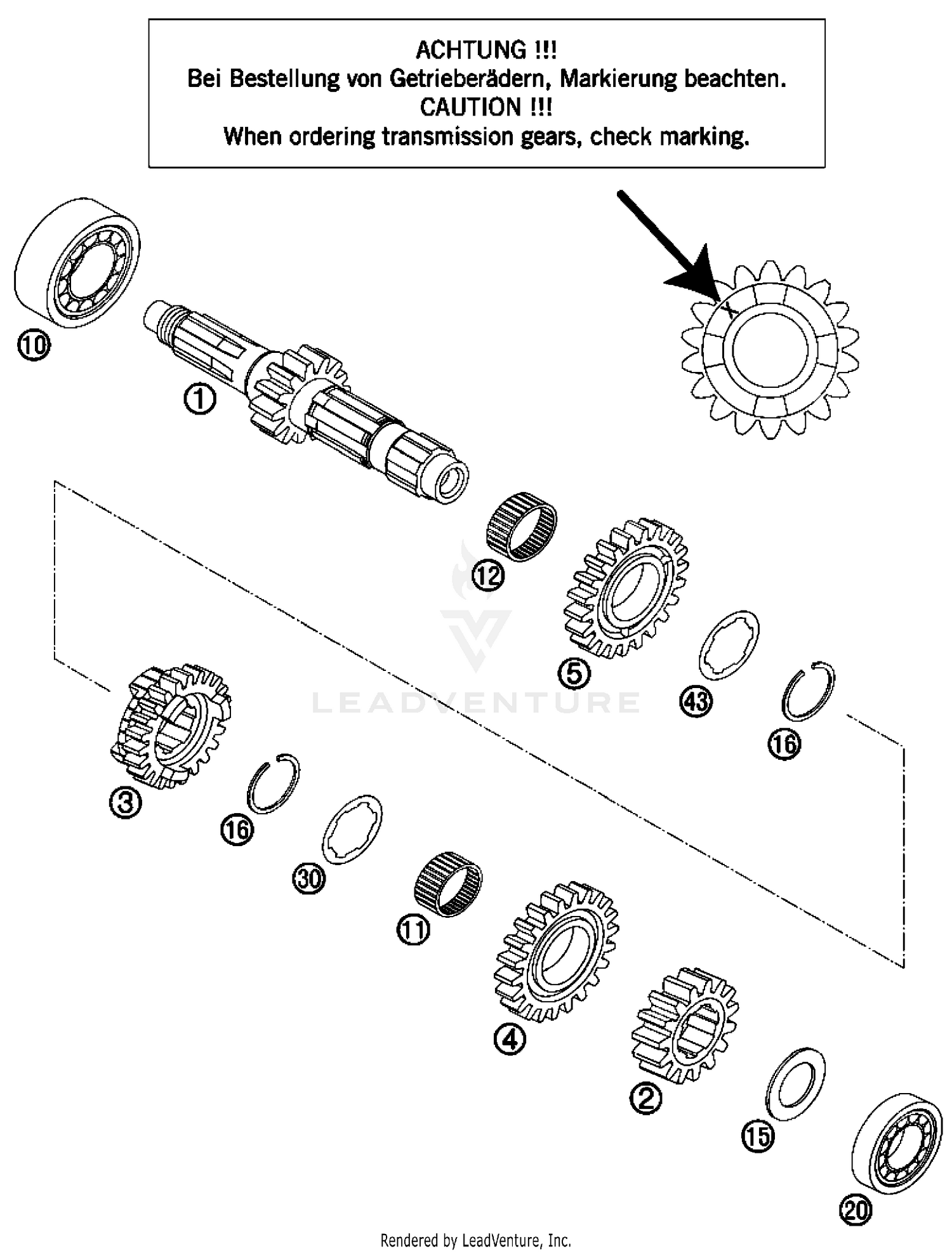 Transmission I -Main Shaft