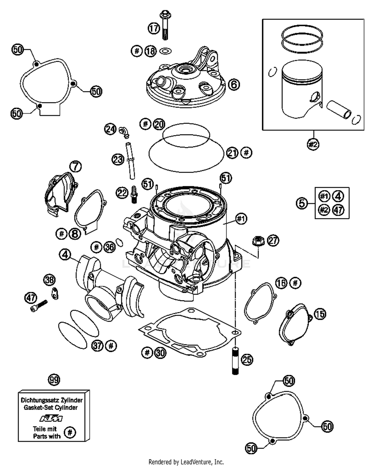 Cylinder, Cylinder Head