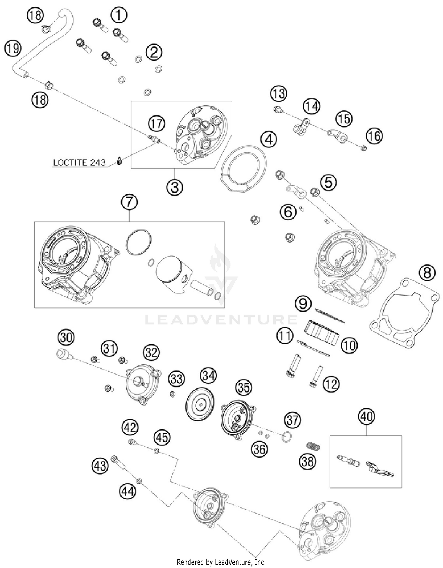 Cylinder, Cylinder Head