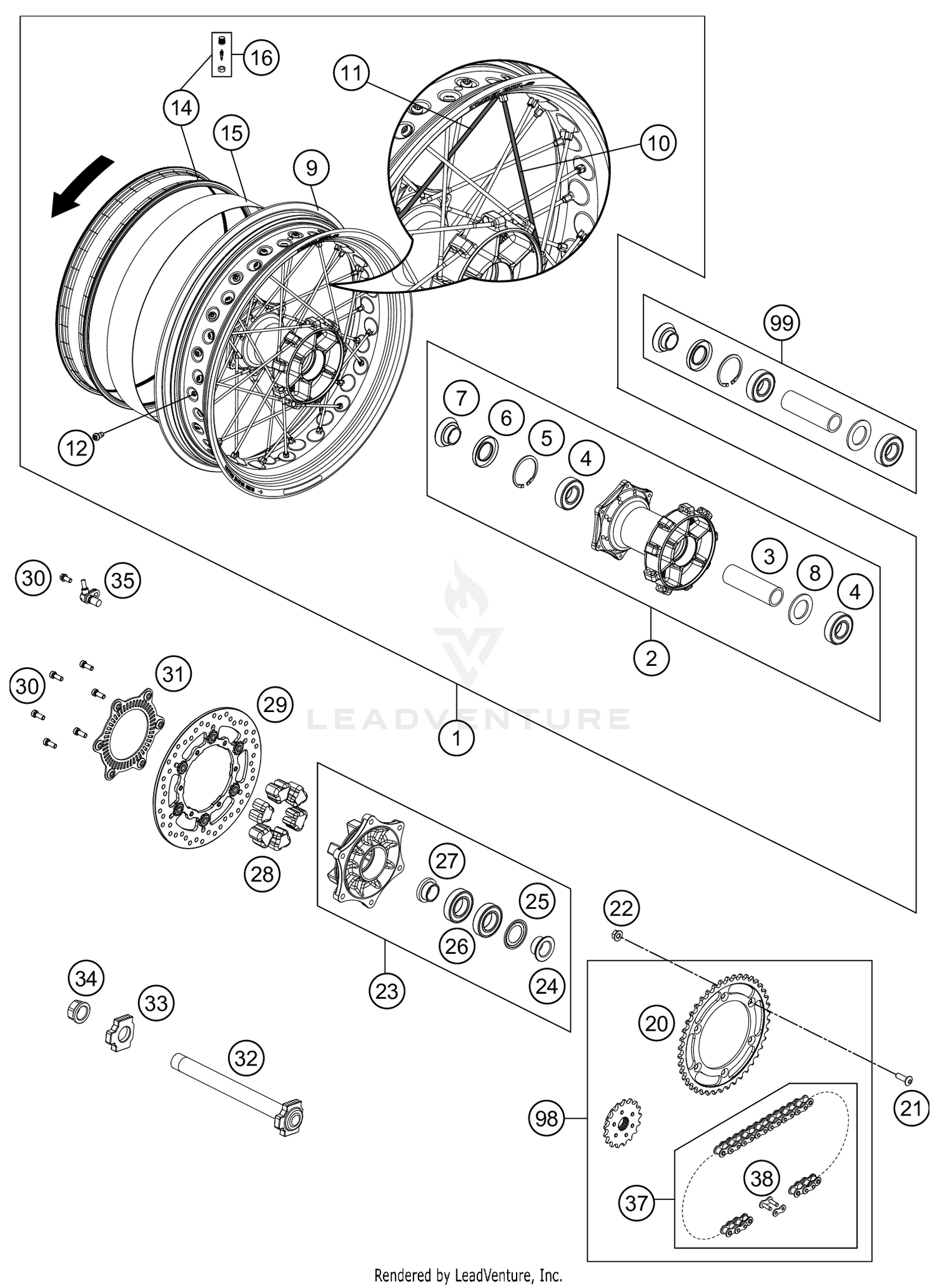 REAR WHEEL