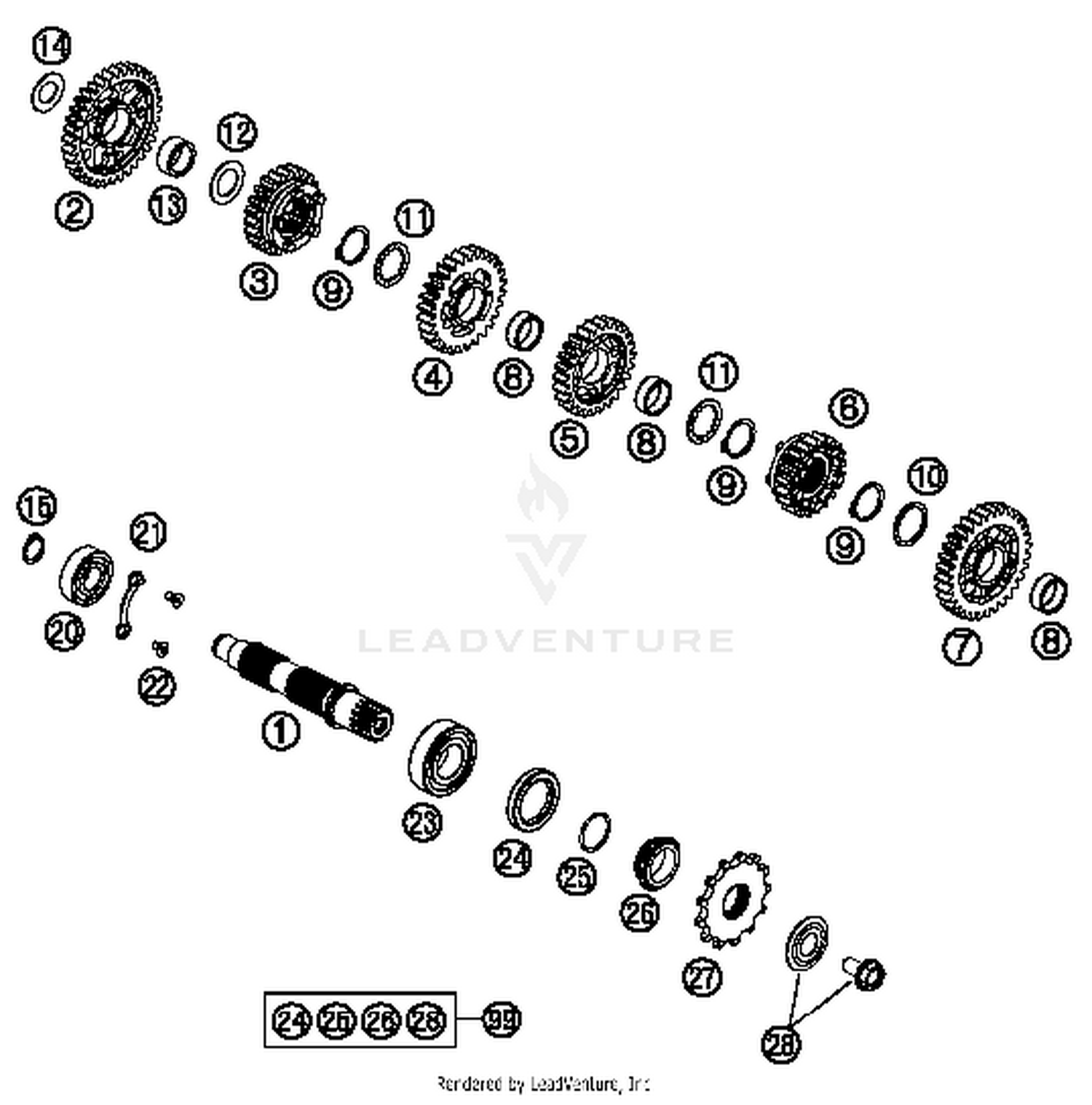Transmission Ii - Countershaft