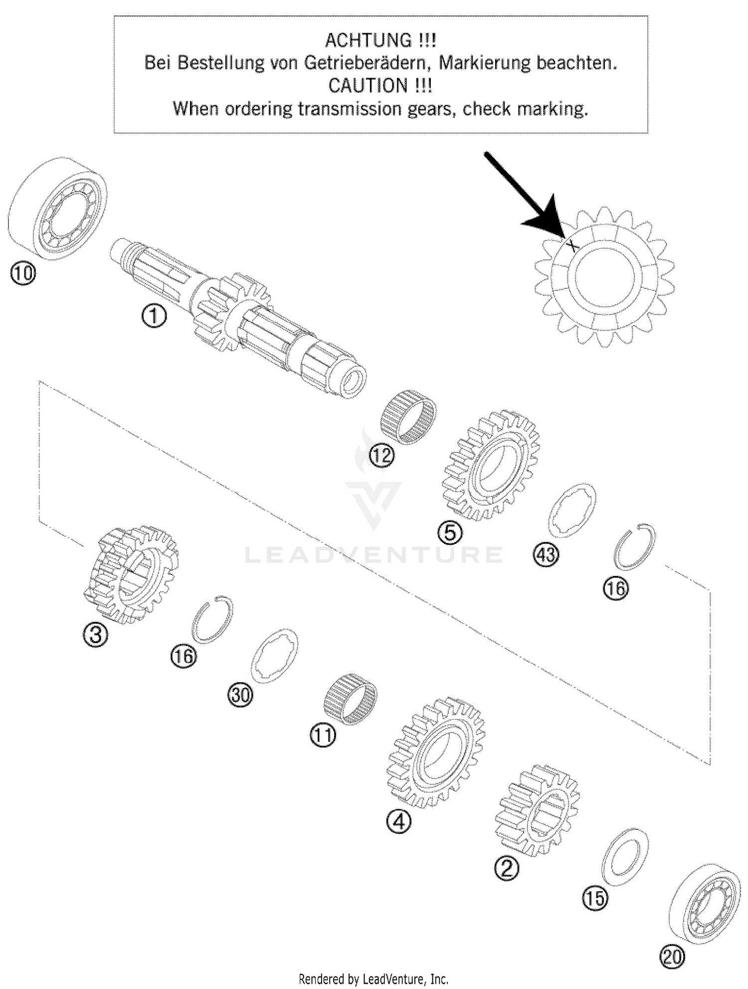 Transmission I - Main Shaft