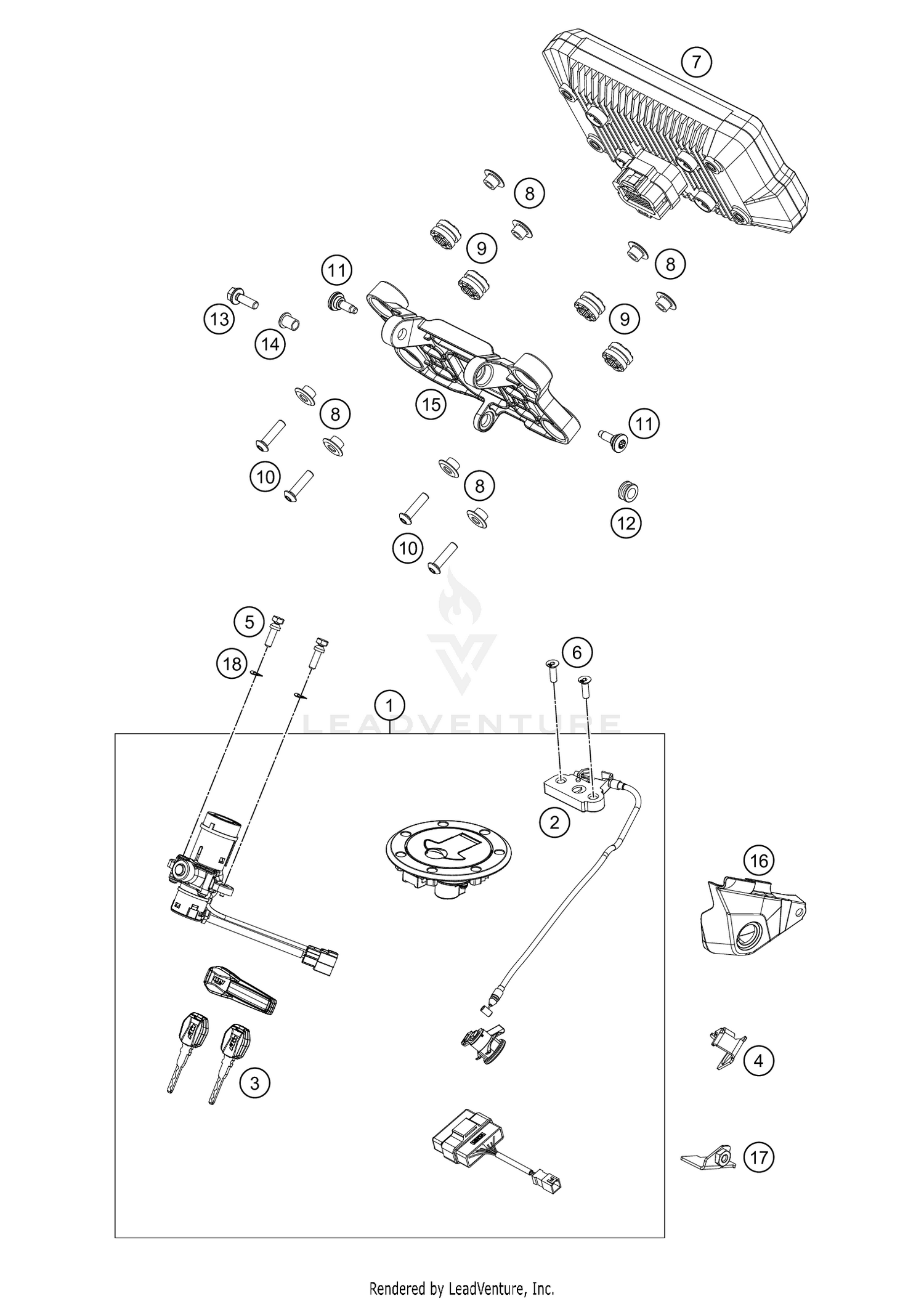 INSTRUMENTS / LOCK SYSTEM