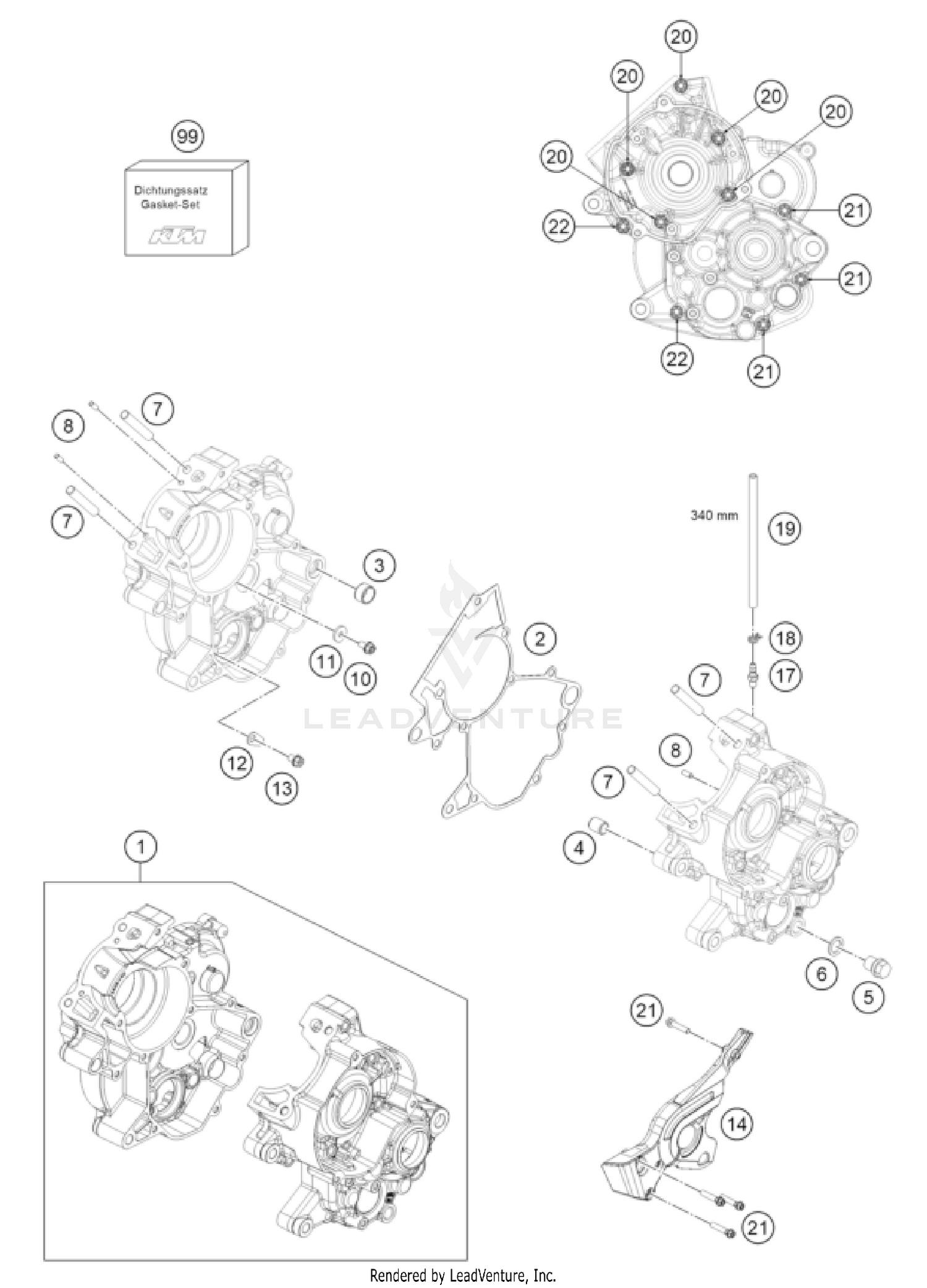 ENGINE CASE