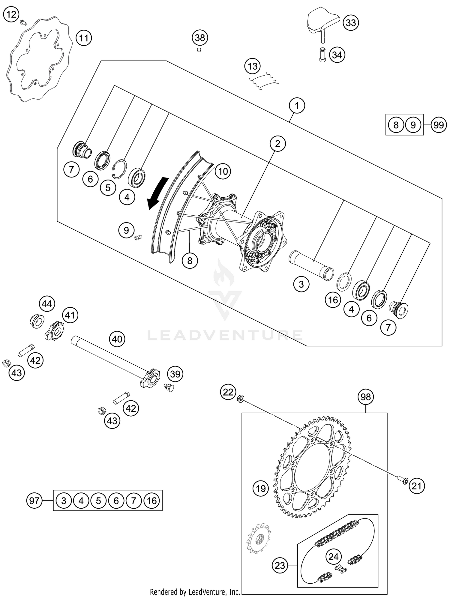 REAR WHEEL