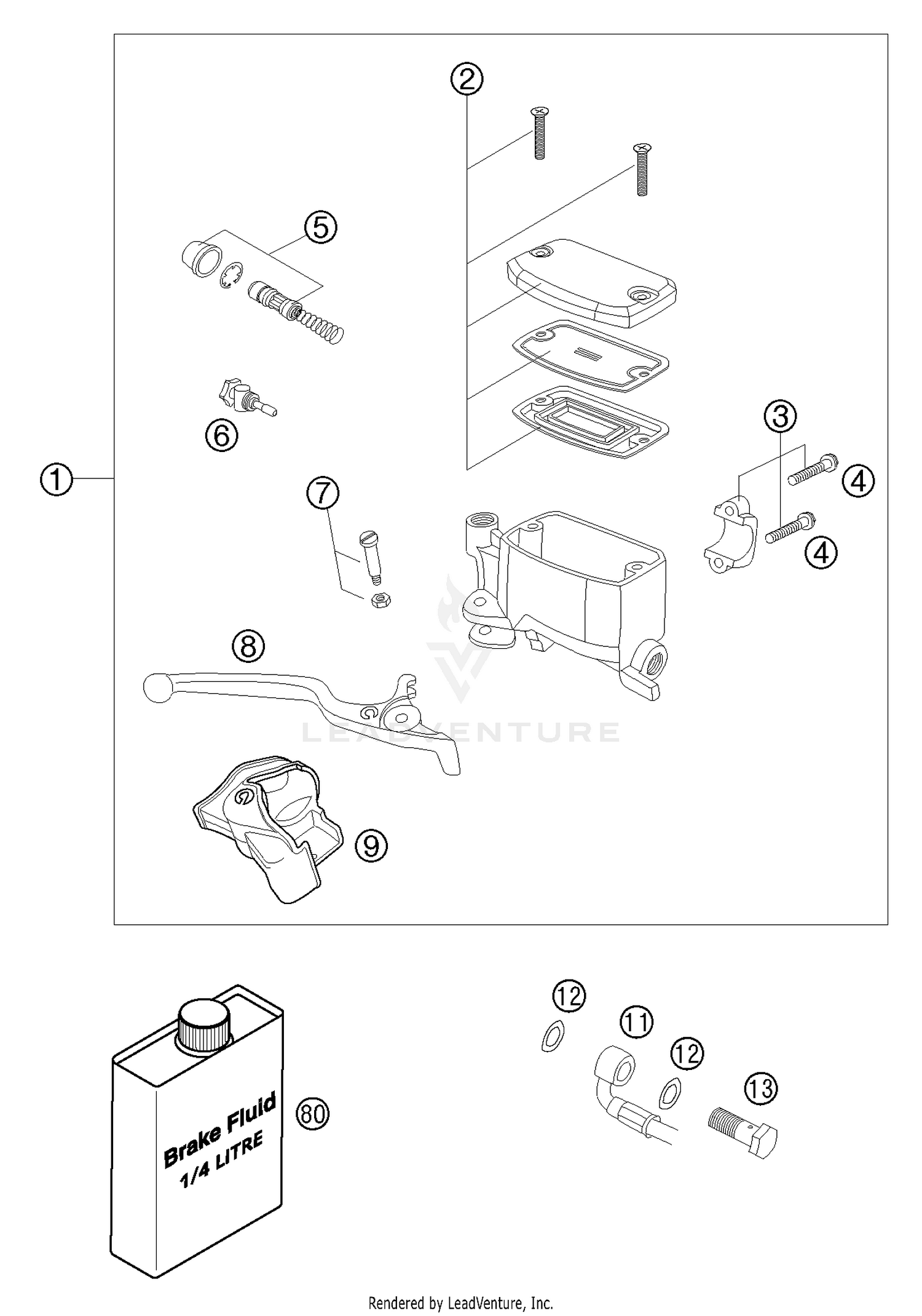 Hand Brake Cylinder