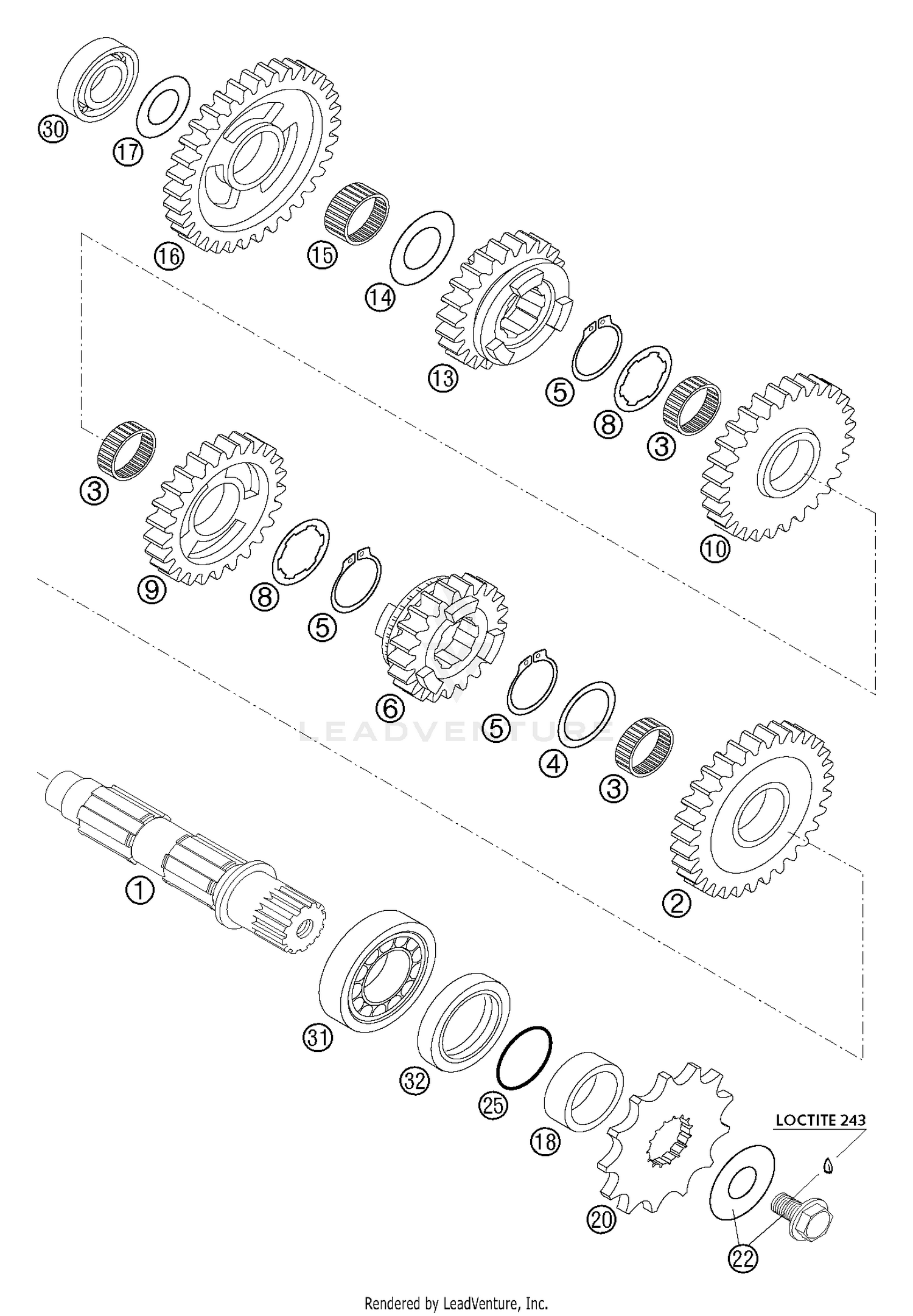 Transmission II - Countershaft