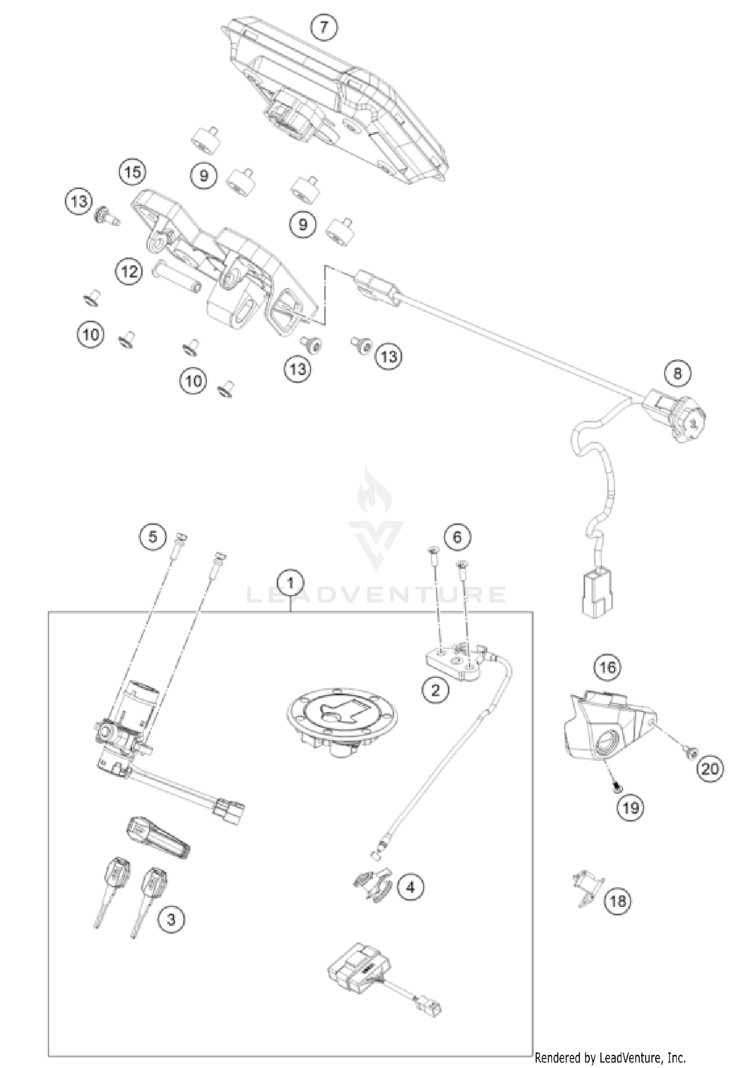 INSTRUMENTS / LOCK SYSTEM