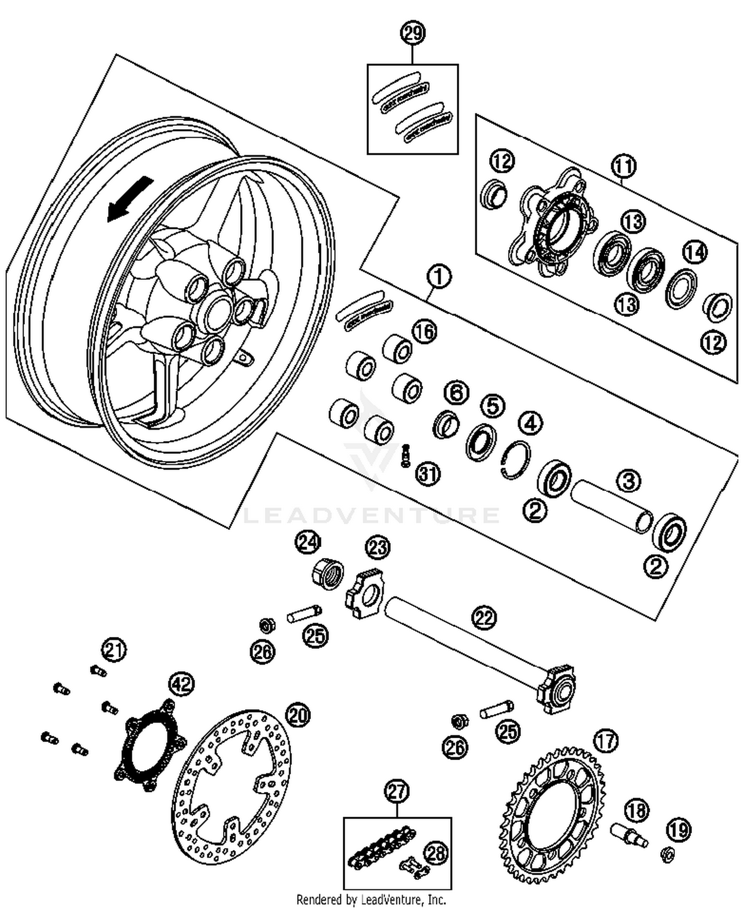Rear Wheel