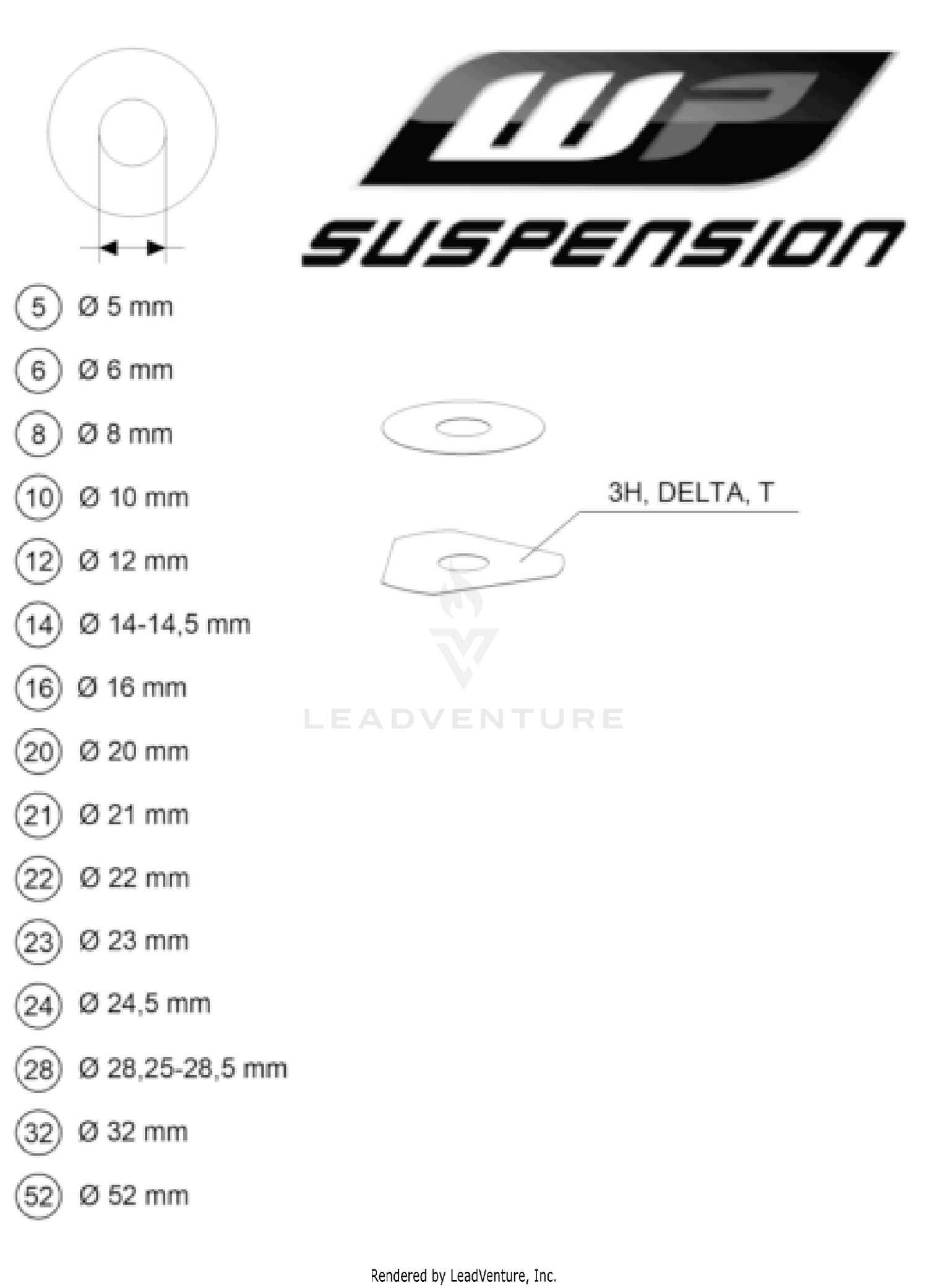 WP SHIMS FOR SETTING
