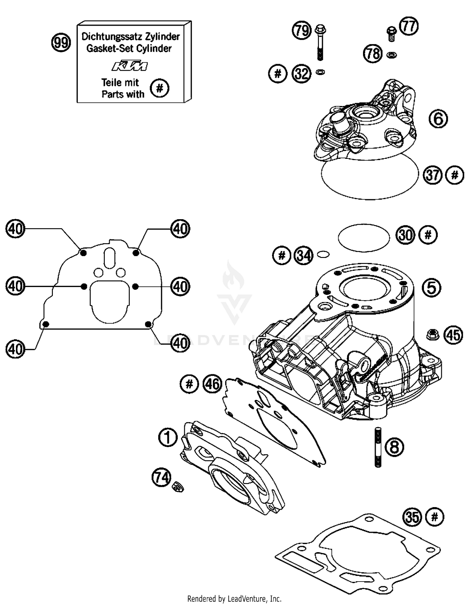 Cylinder, Cylinder Head