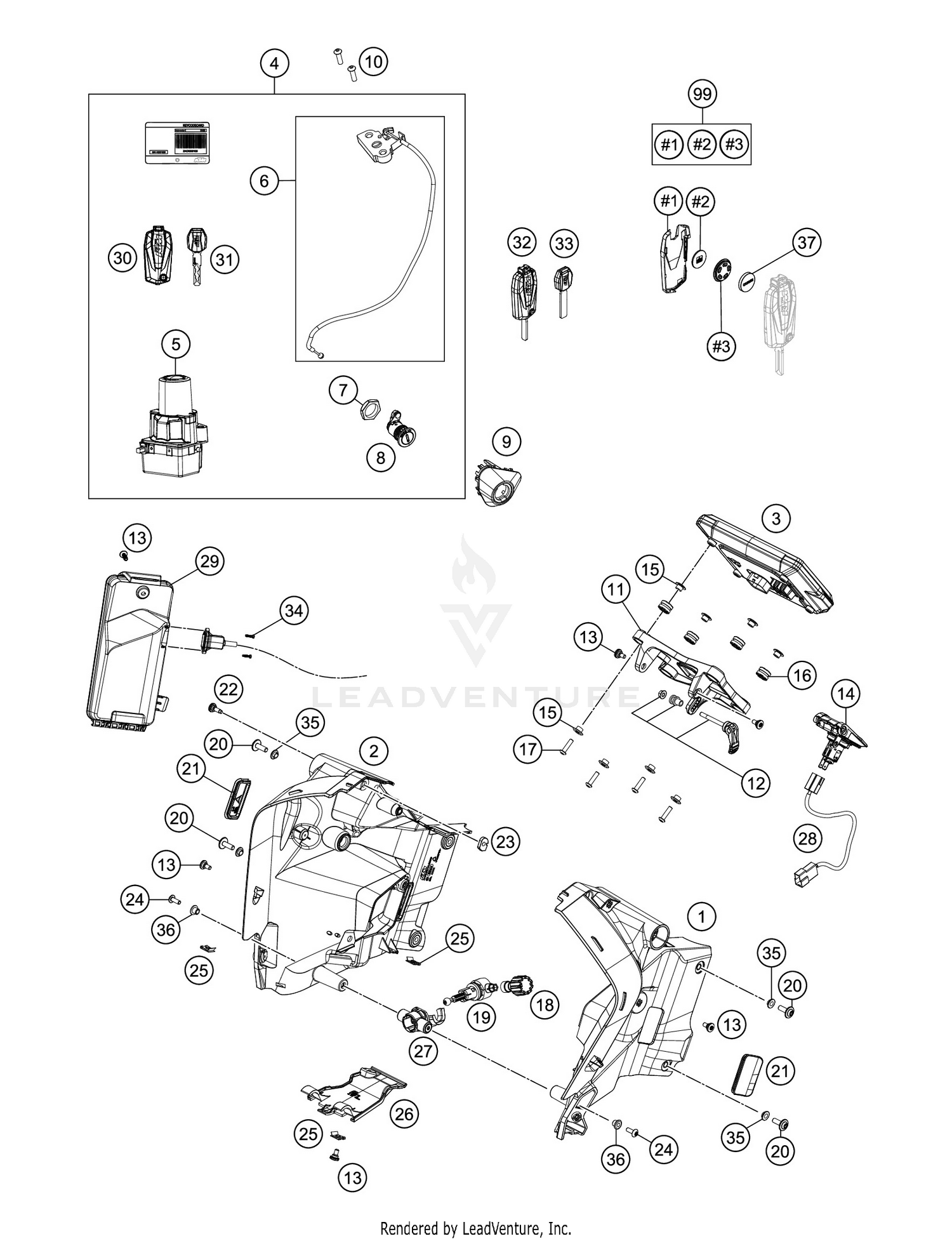 INSTRUMENTS / LOCK SYSTEM