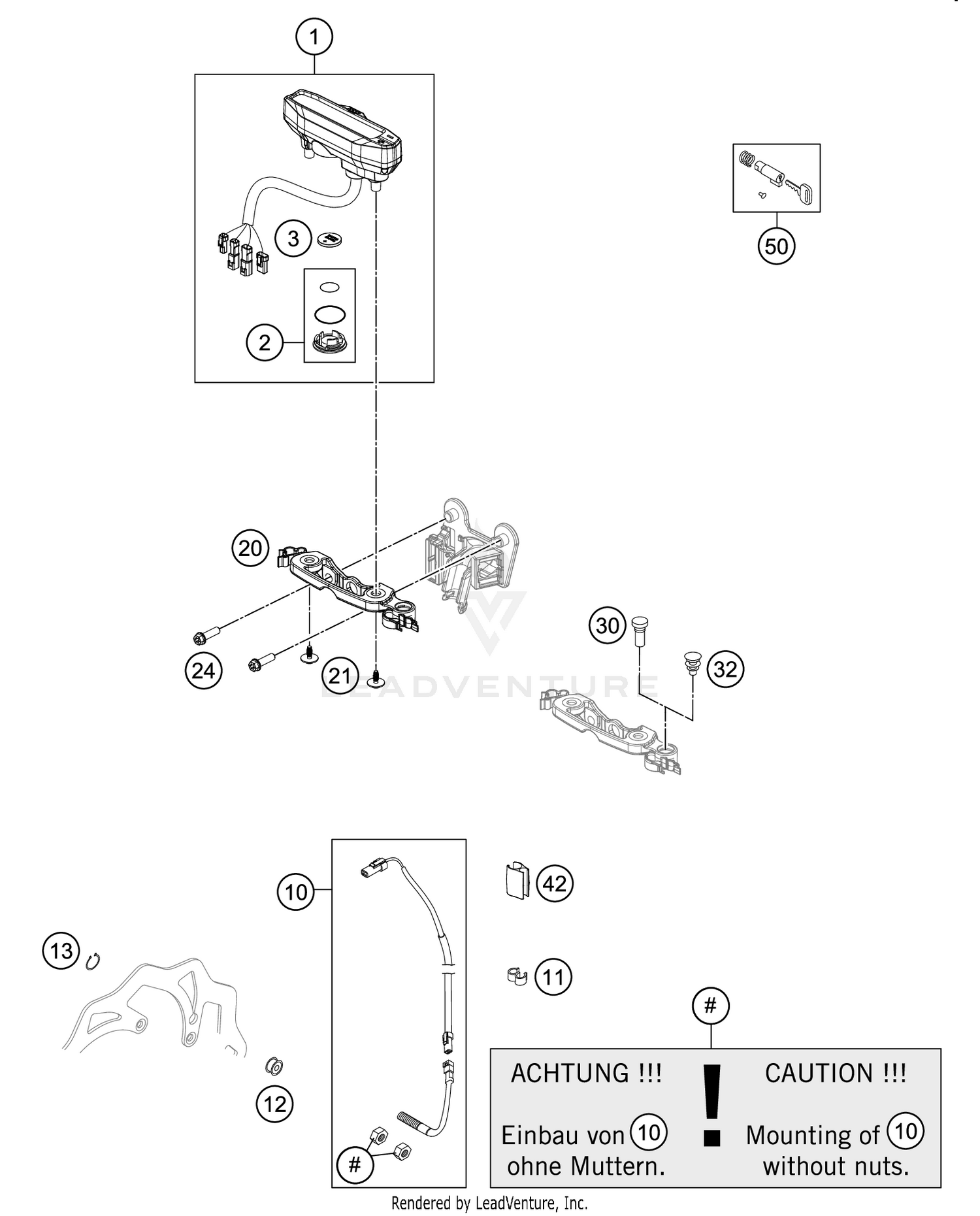 INSTRUMENTS / LOCK SYSTEM