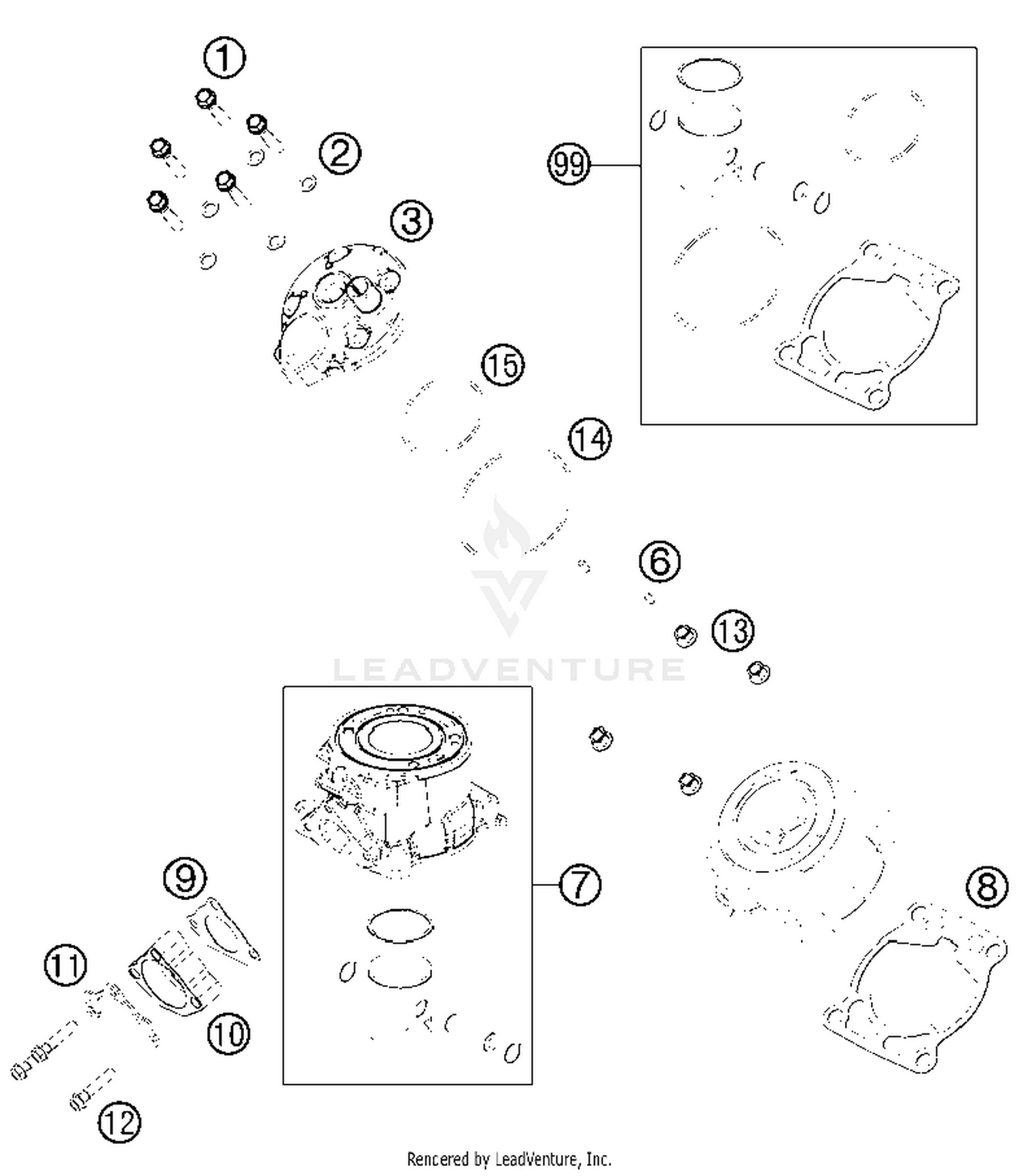 Cylinder, Cylinderhead