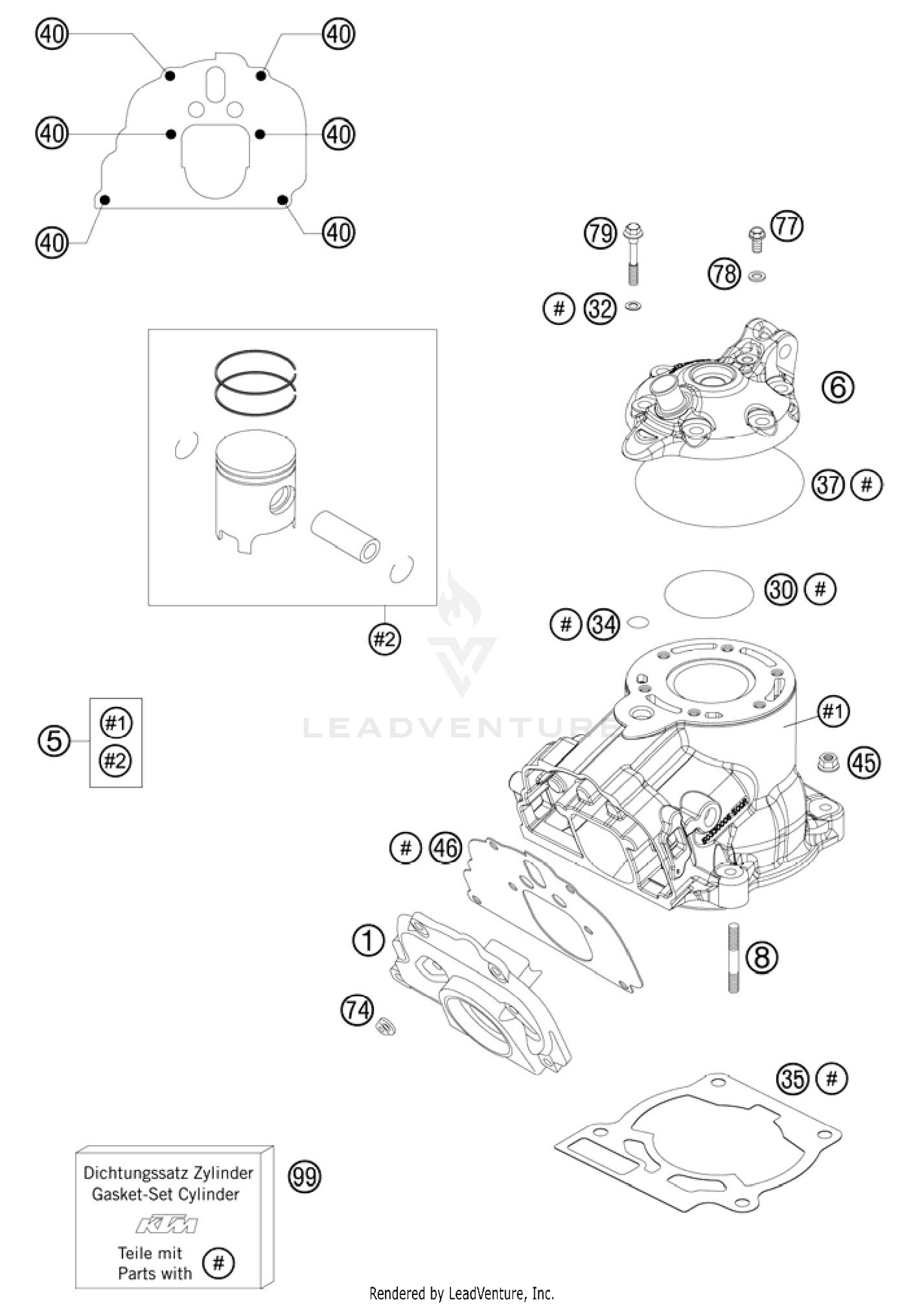 Cylinder, Cylinder Head