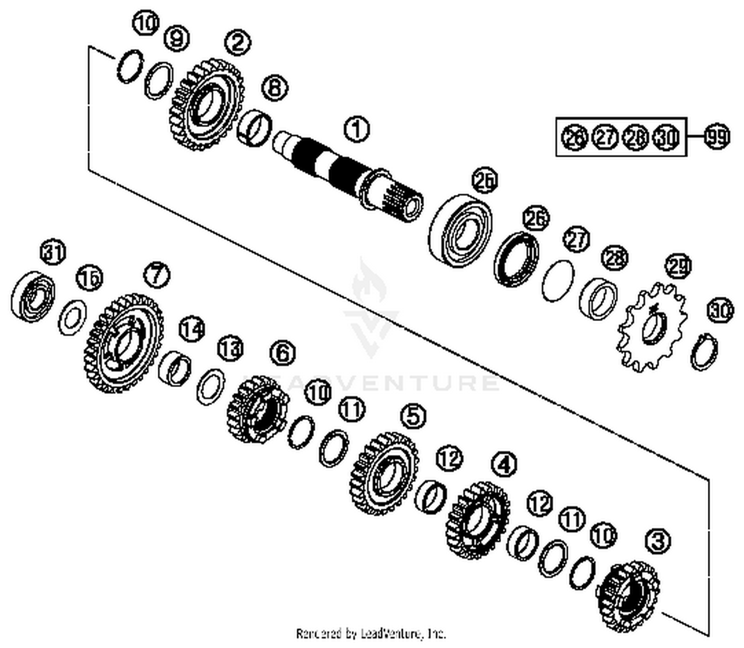 Transmission II - Countershaft