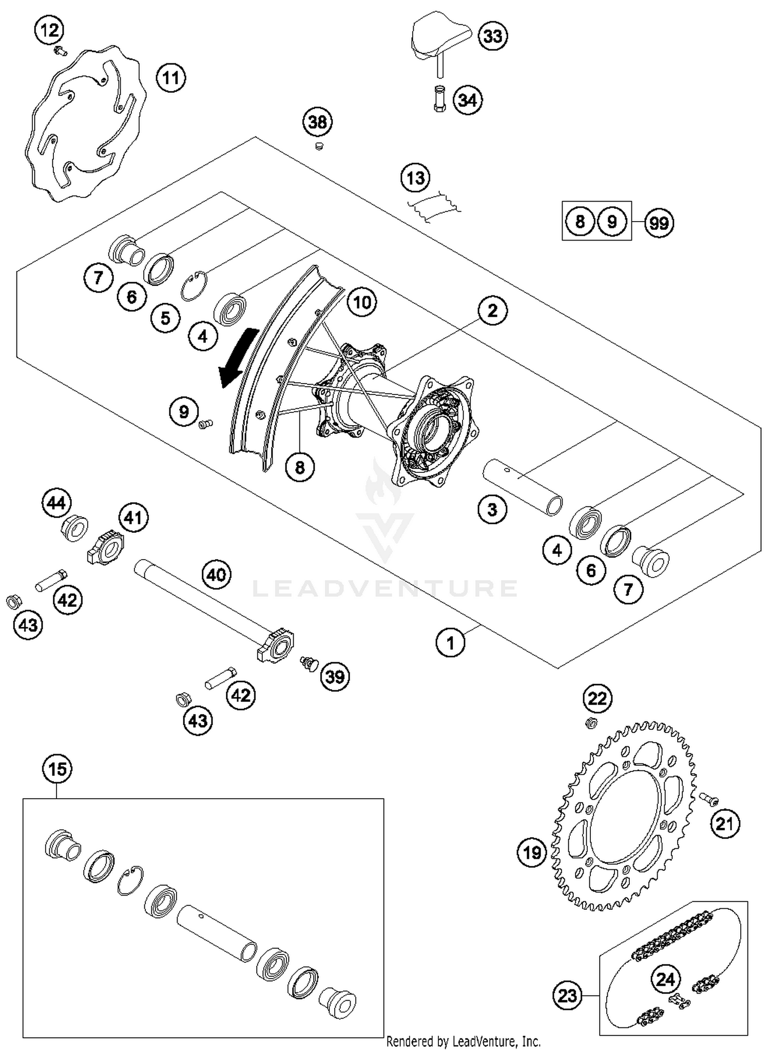 Rear Wheel