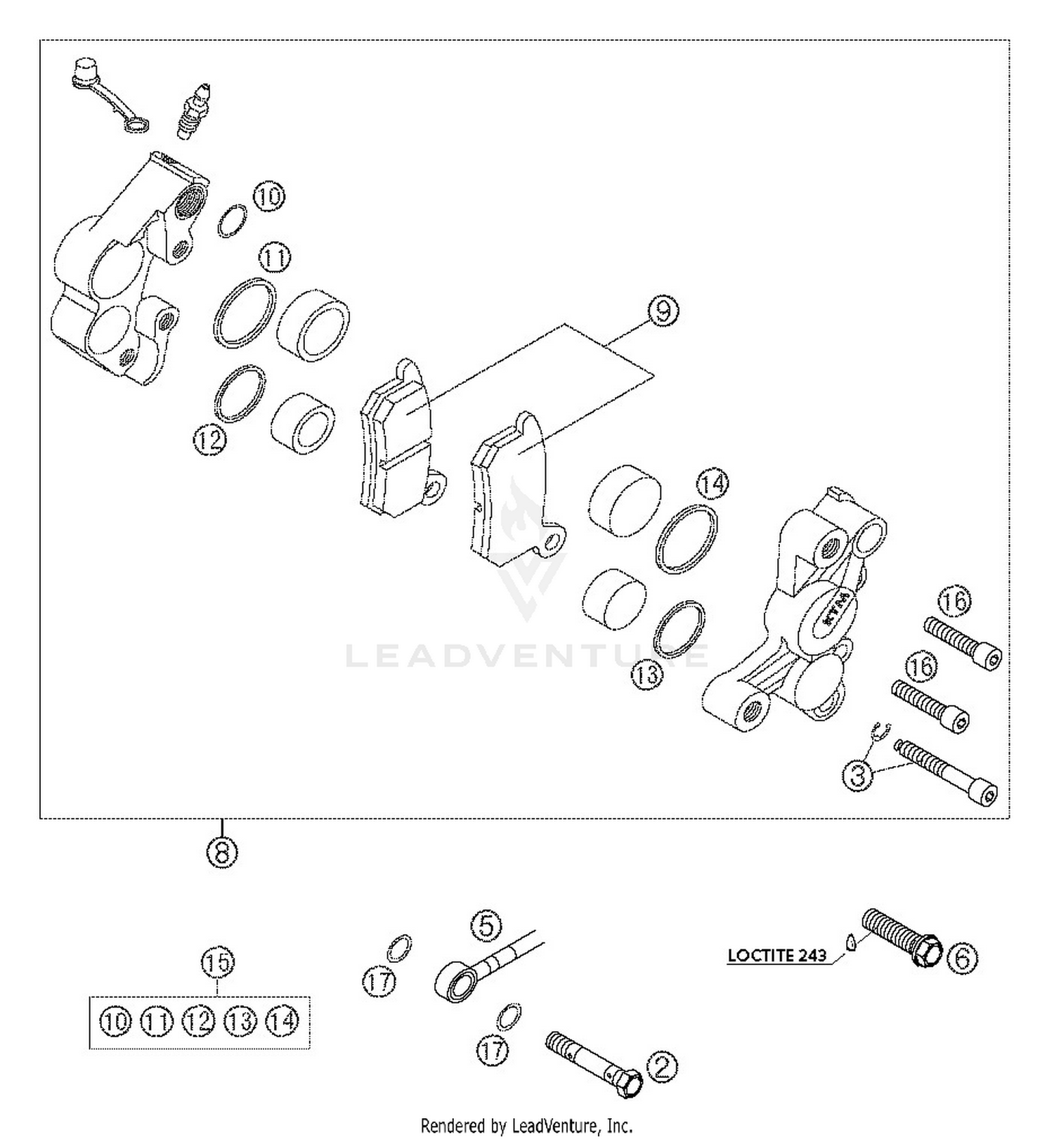 Brake Caliper Front Formula