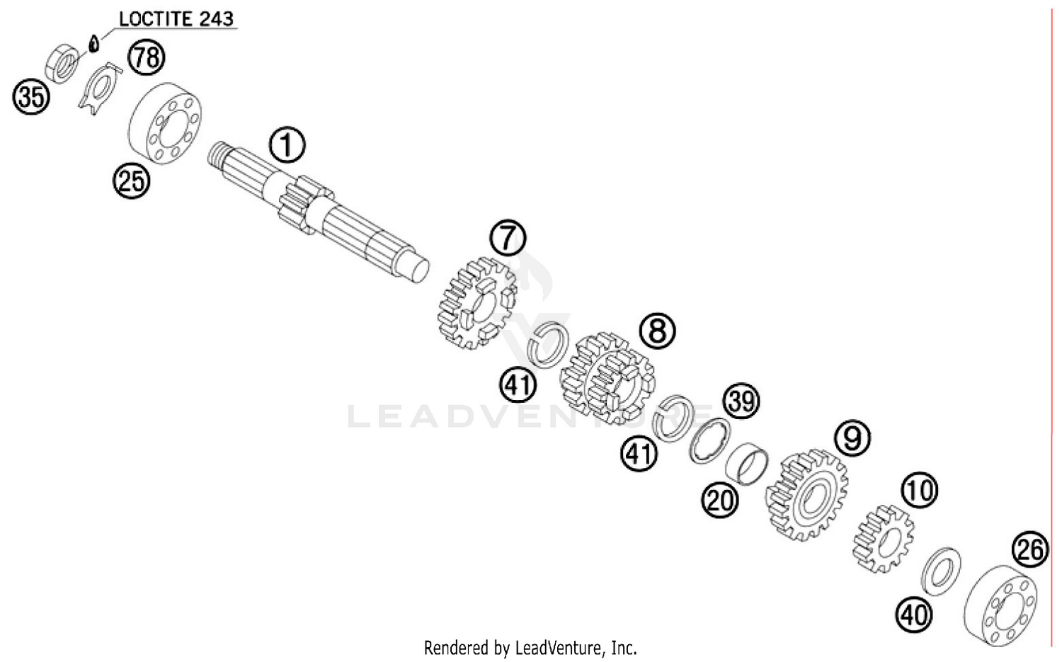 Transmission I - Main Shaft