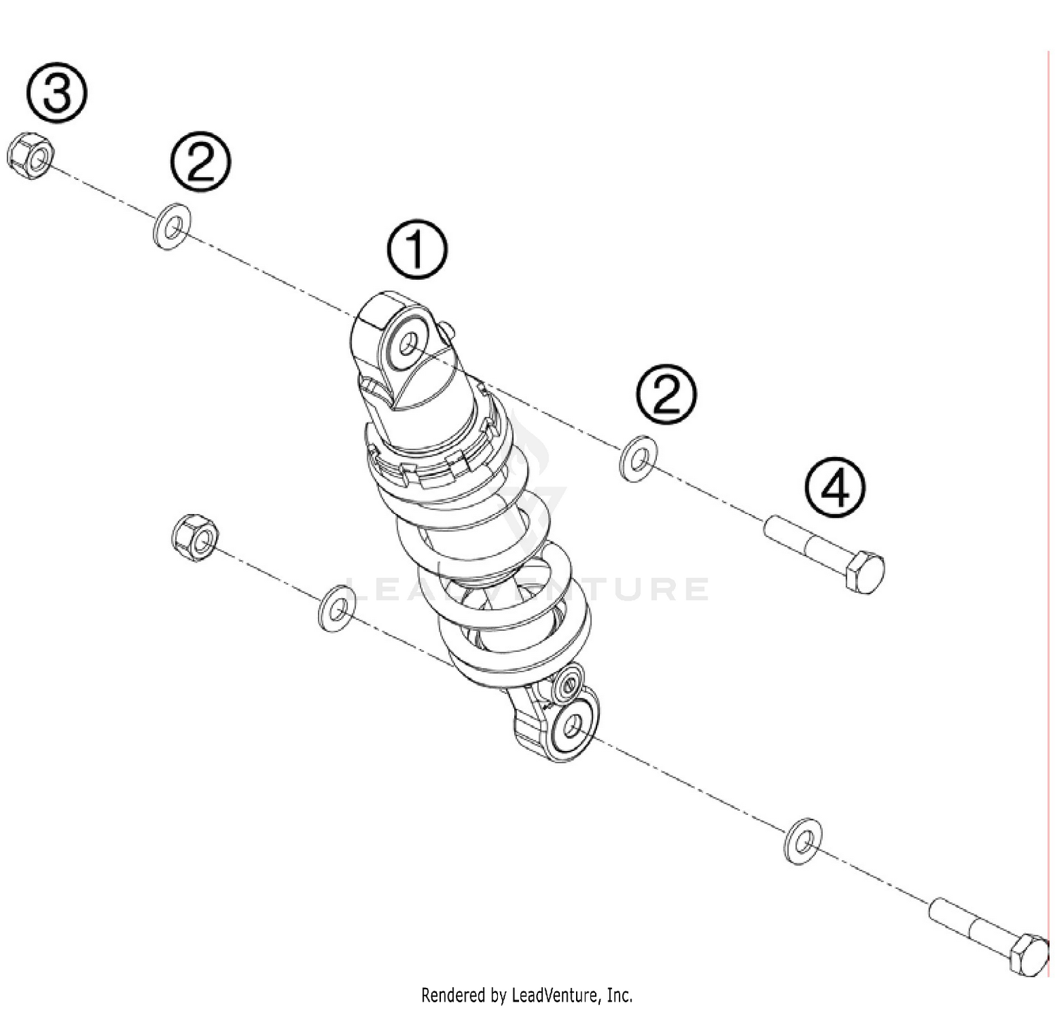 Shock Absorber Disassembled 2