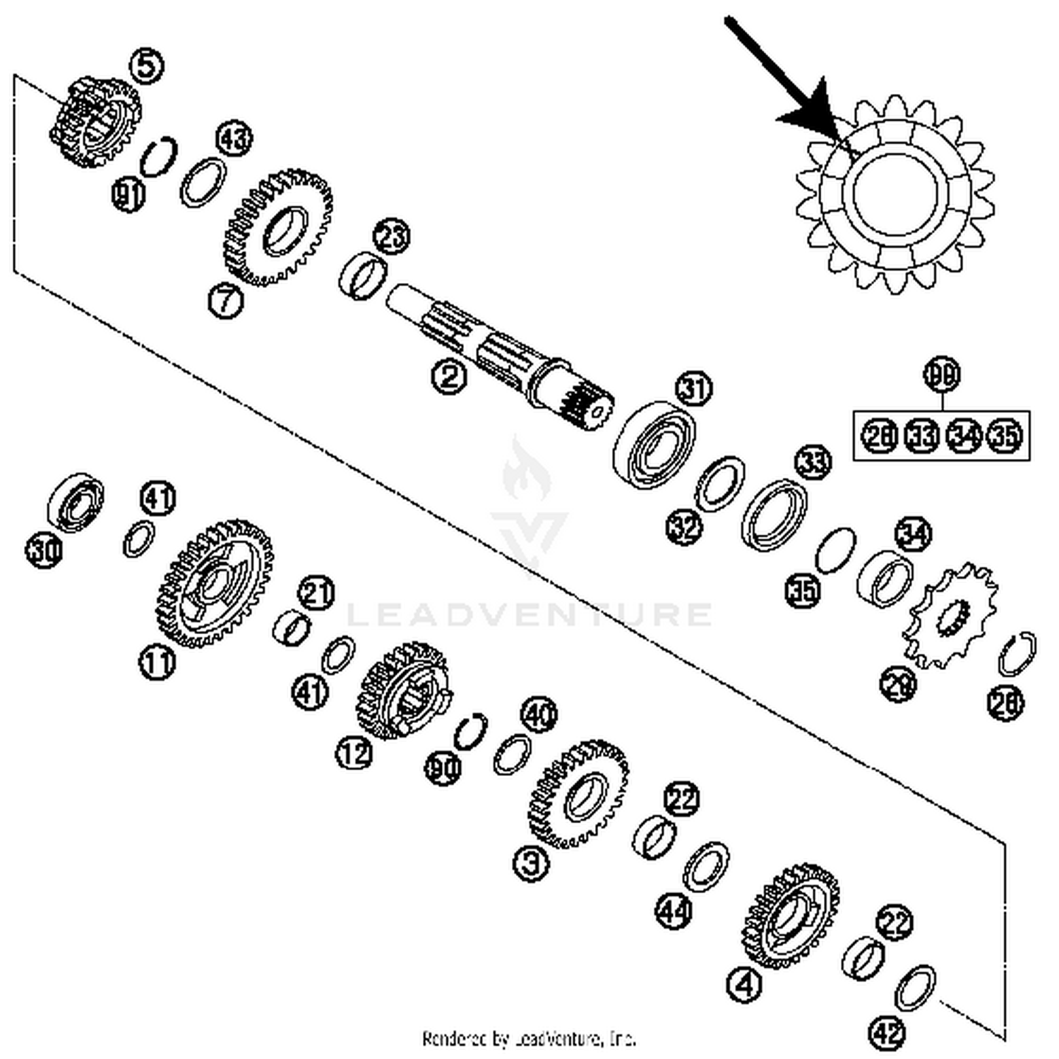 Transmission II - Countershaft