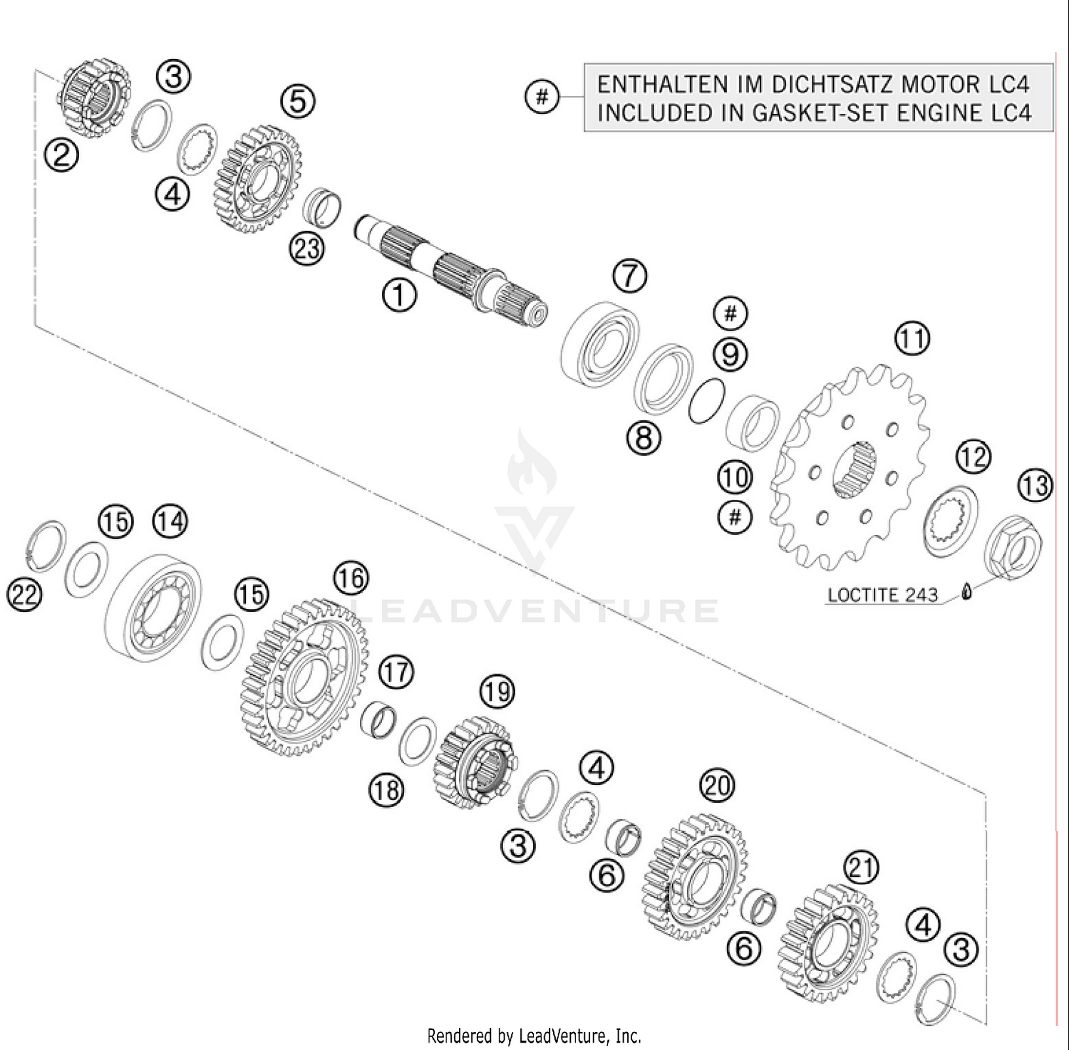 Transmission II â€“ Countershaft