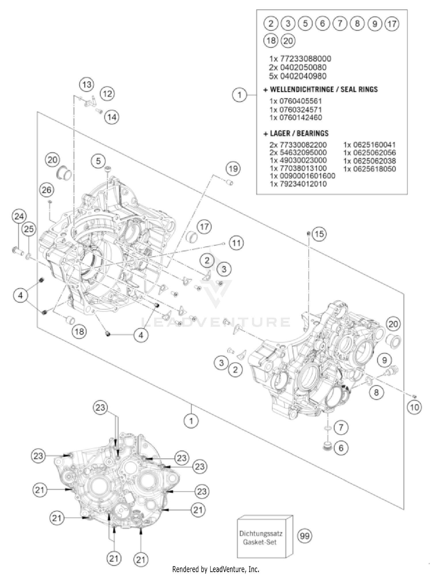 ENGINE CASE