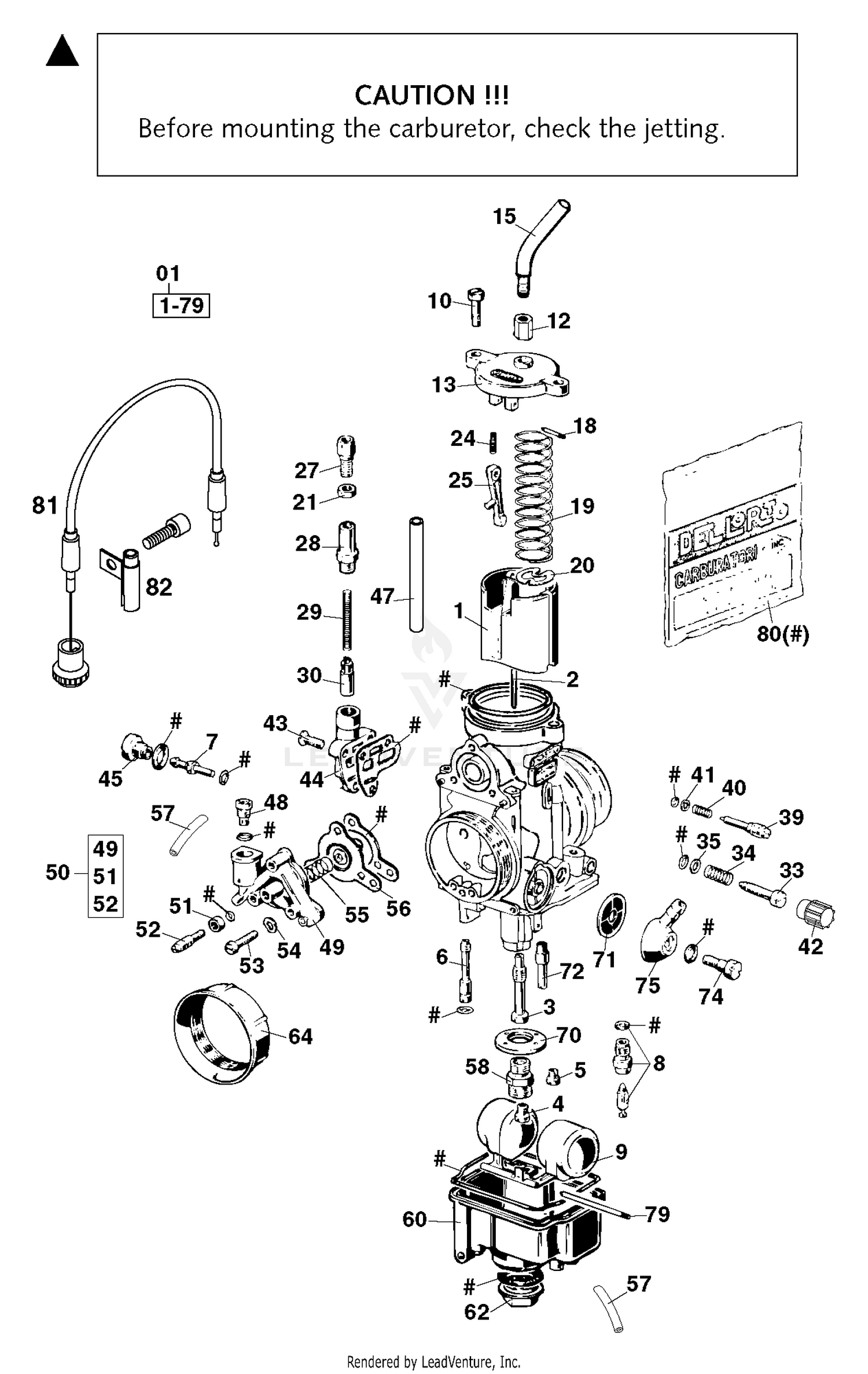 Carburetor Dell Orto