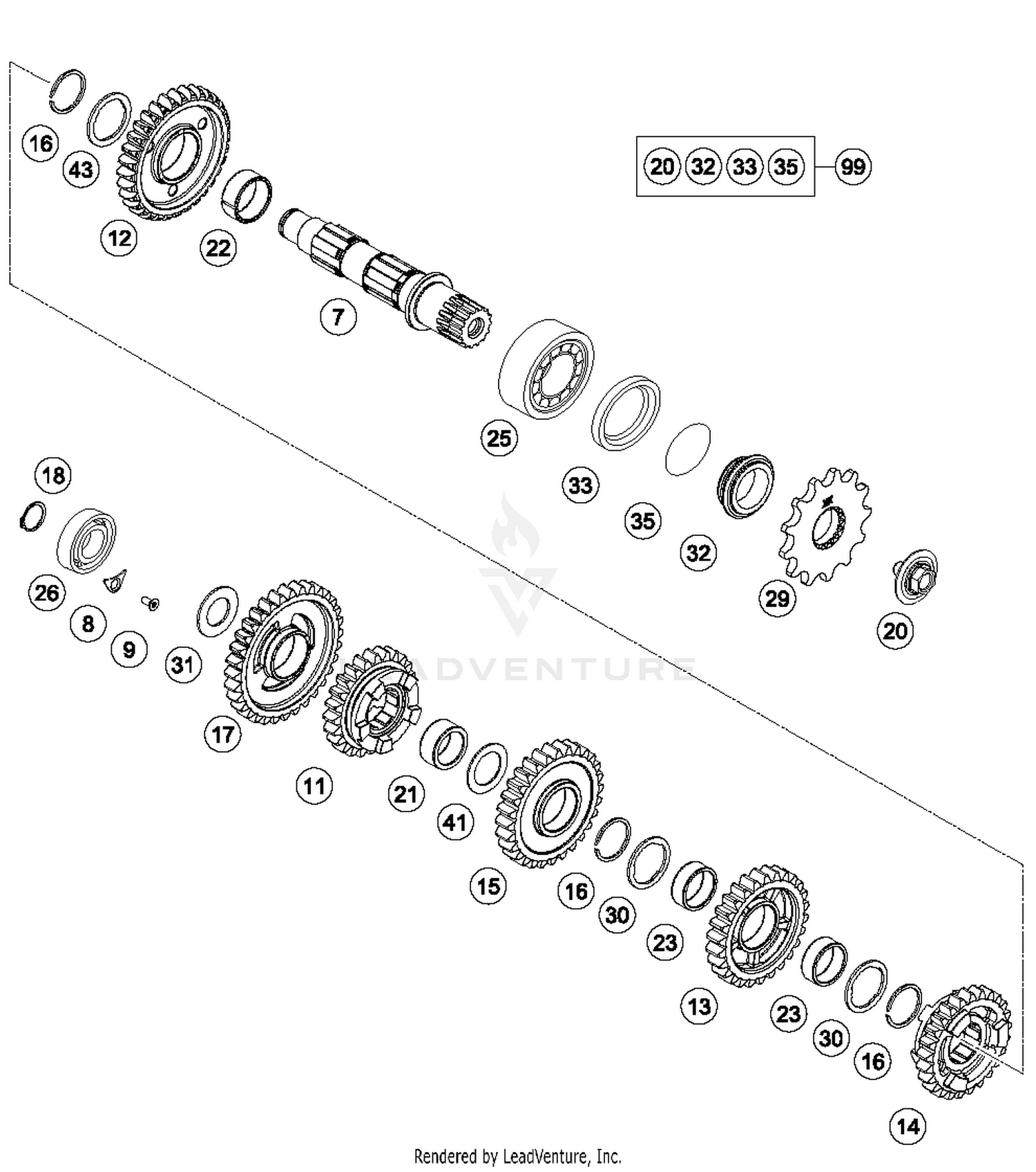 Transmission II - Countershaft