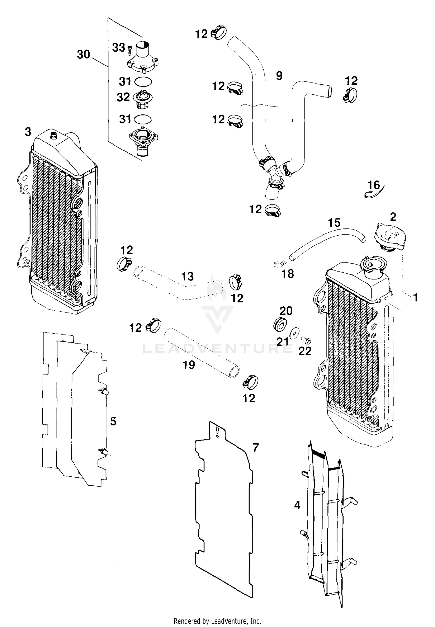 Cooling System (USA)