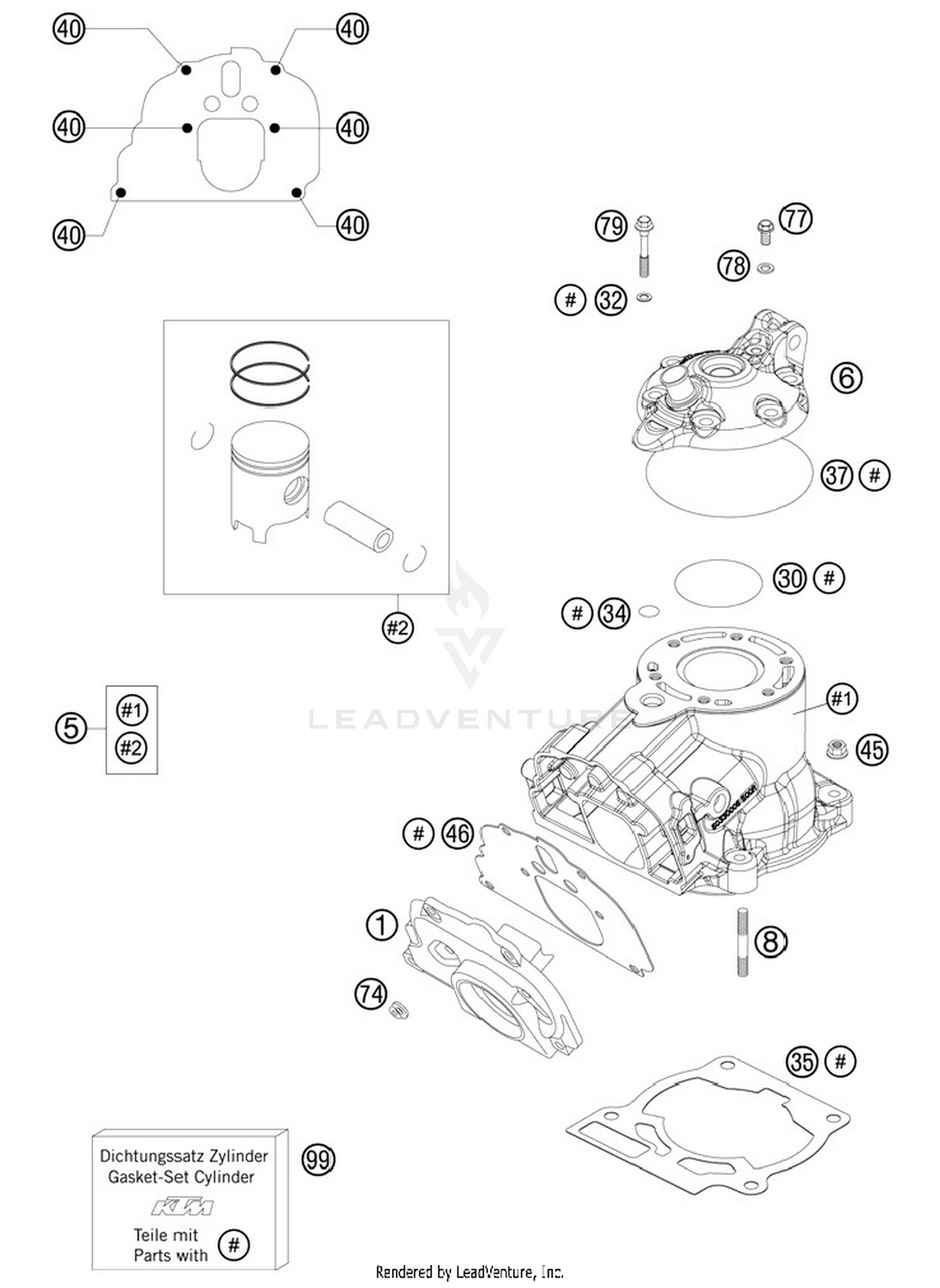 Cylinder, Cylinder Head