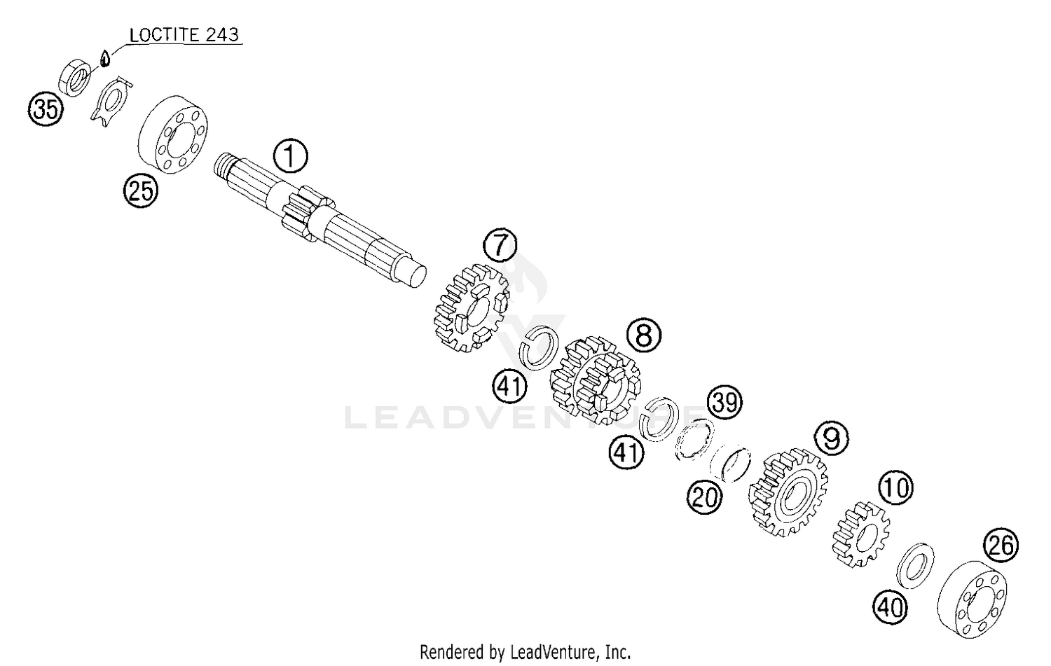 Transmission I - Main Shaft