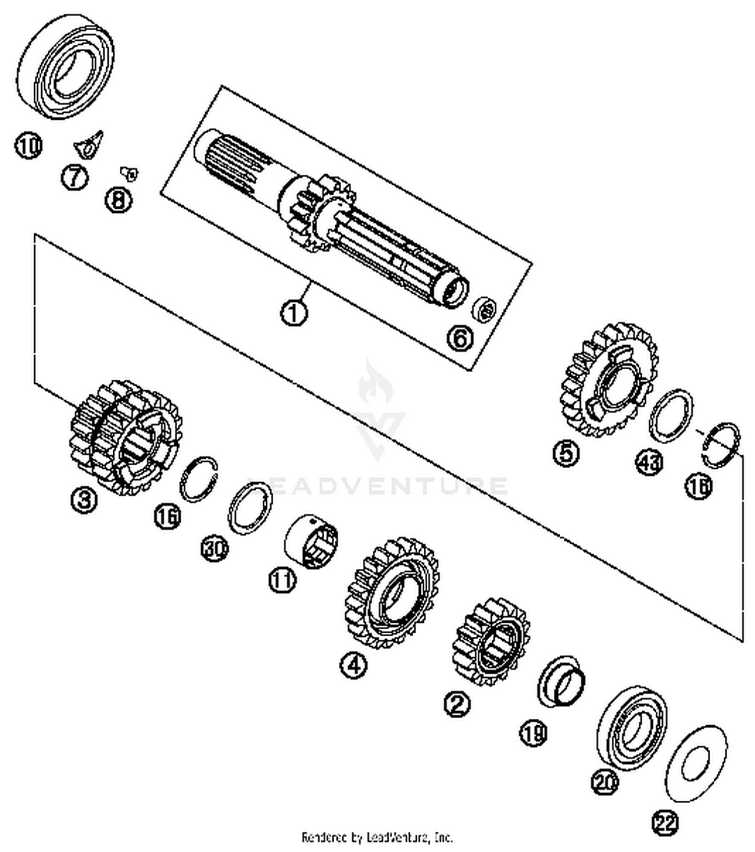 Transmission I - Main Shaft