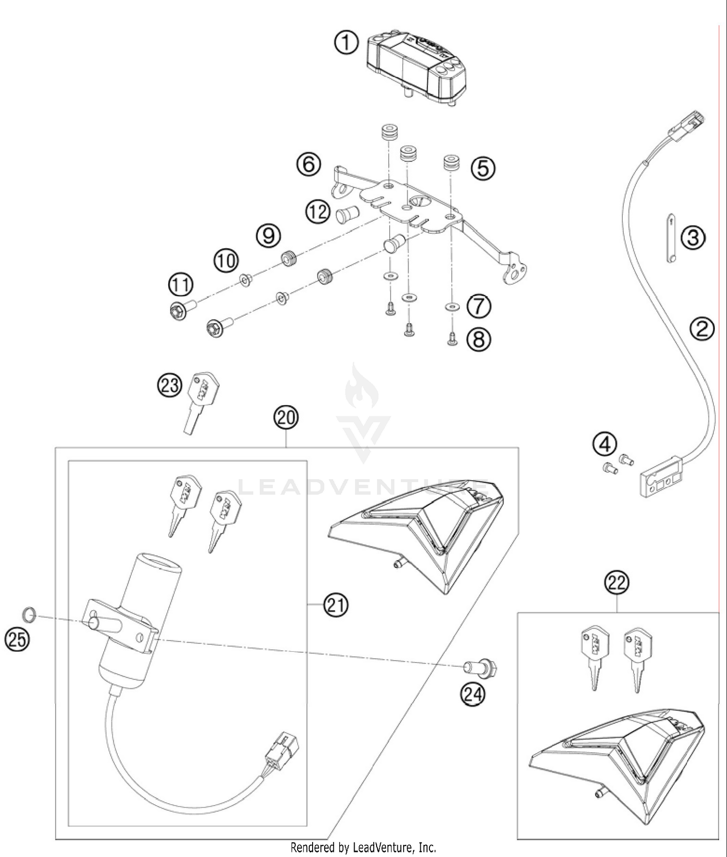 Instruments/Lock System