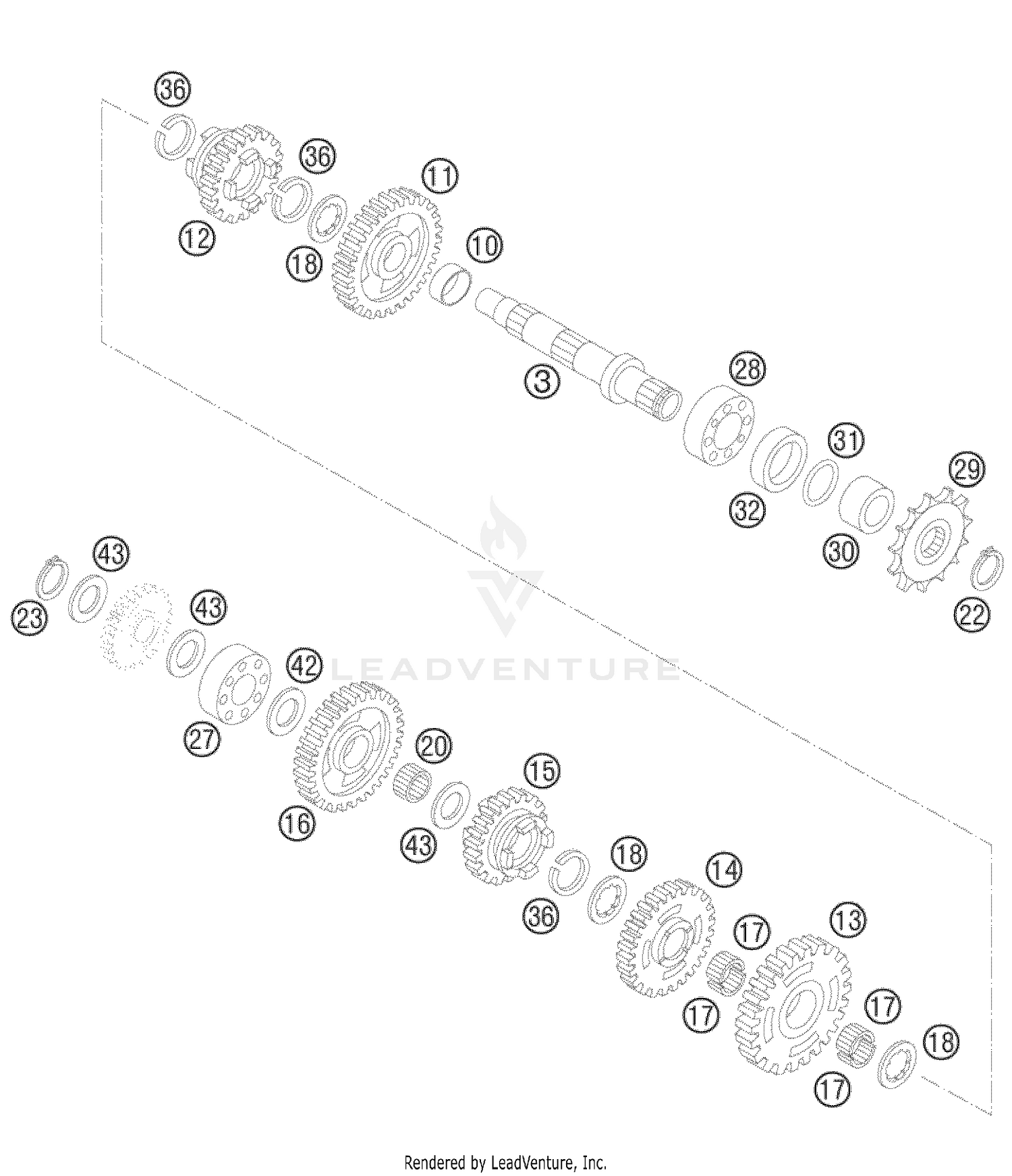 Transmission II - Countershaft
