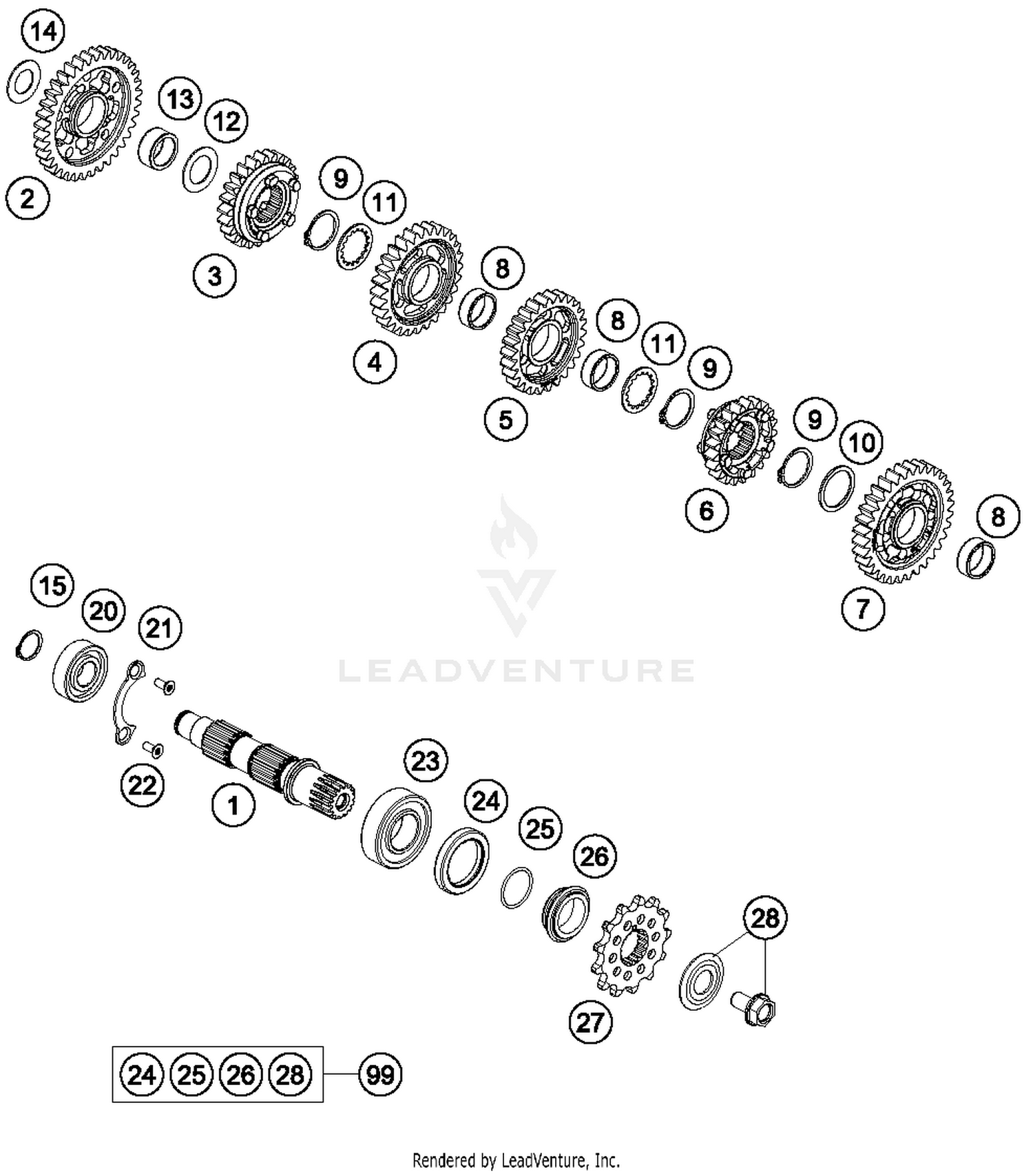 Transmission II - Countershaft