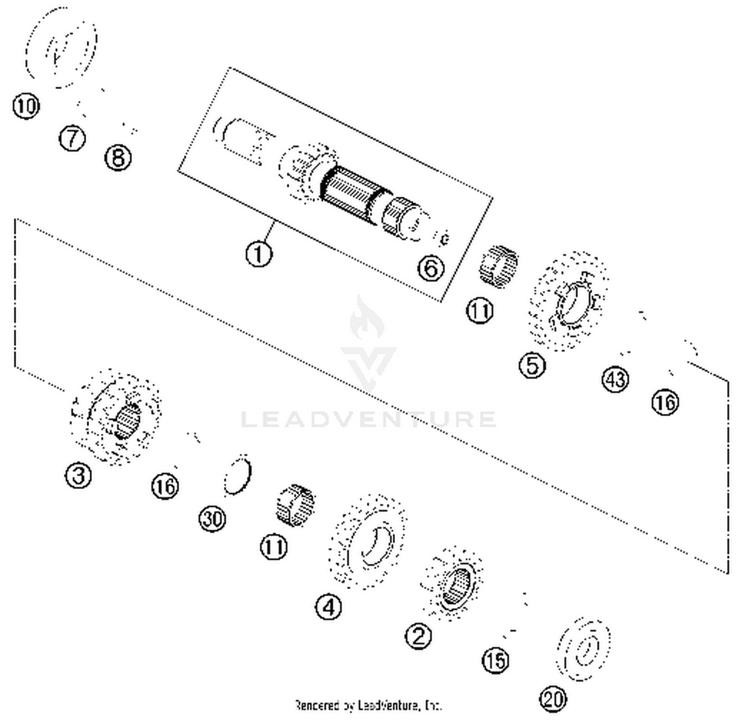 Transmission I - Main Shaft