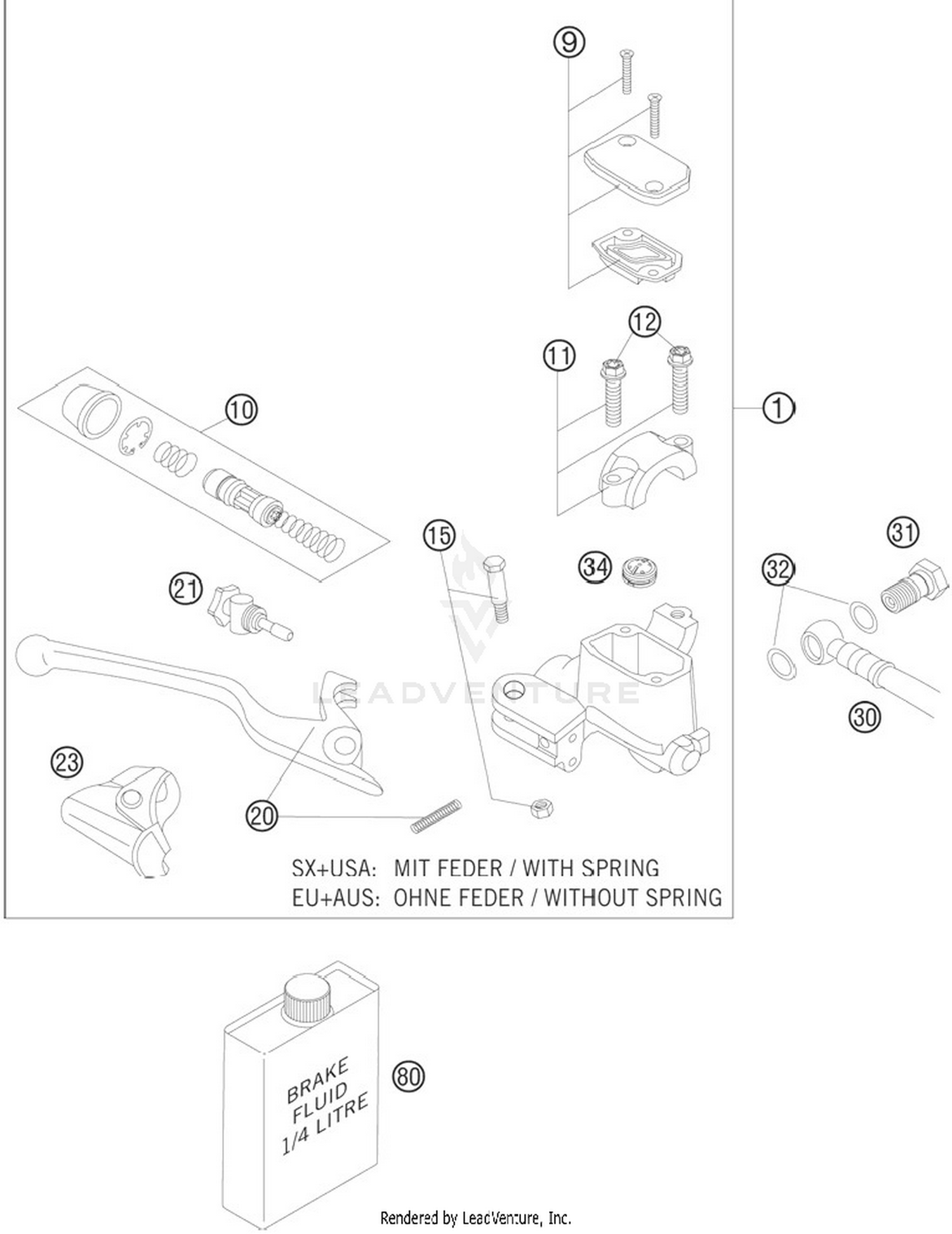 Hand Brake Cylinder