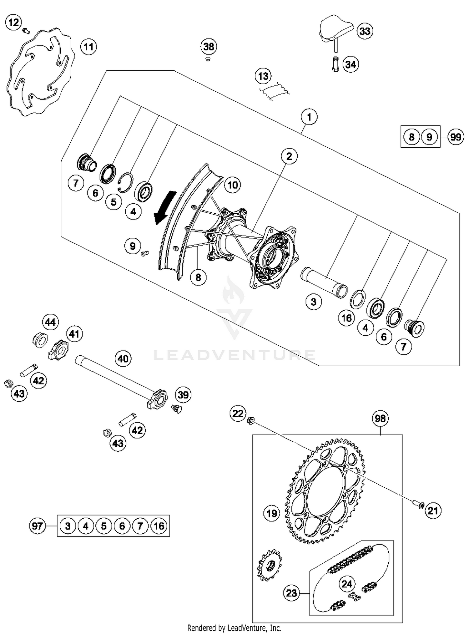Rear Wheel