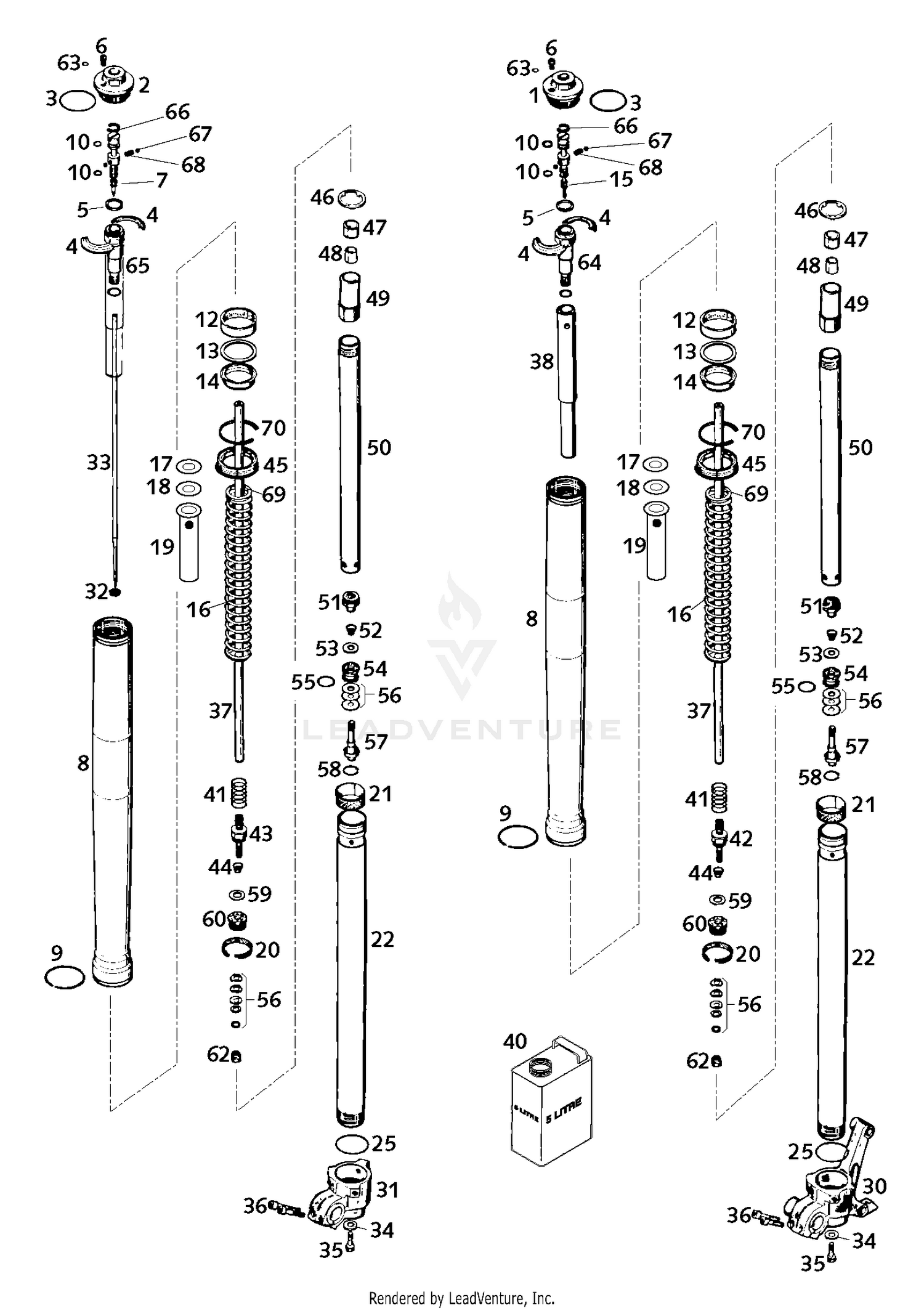 Fork Leg Top Adjuster