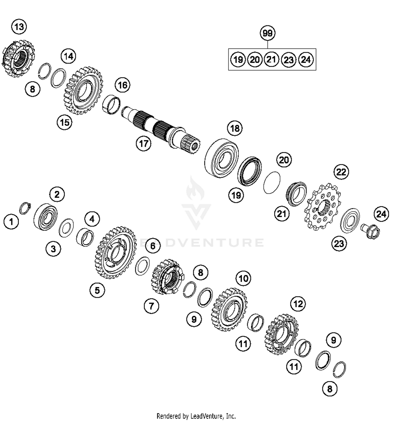 Transmission II - Countershaft