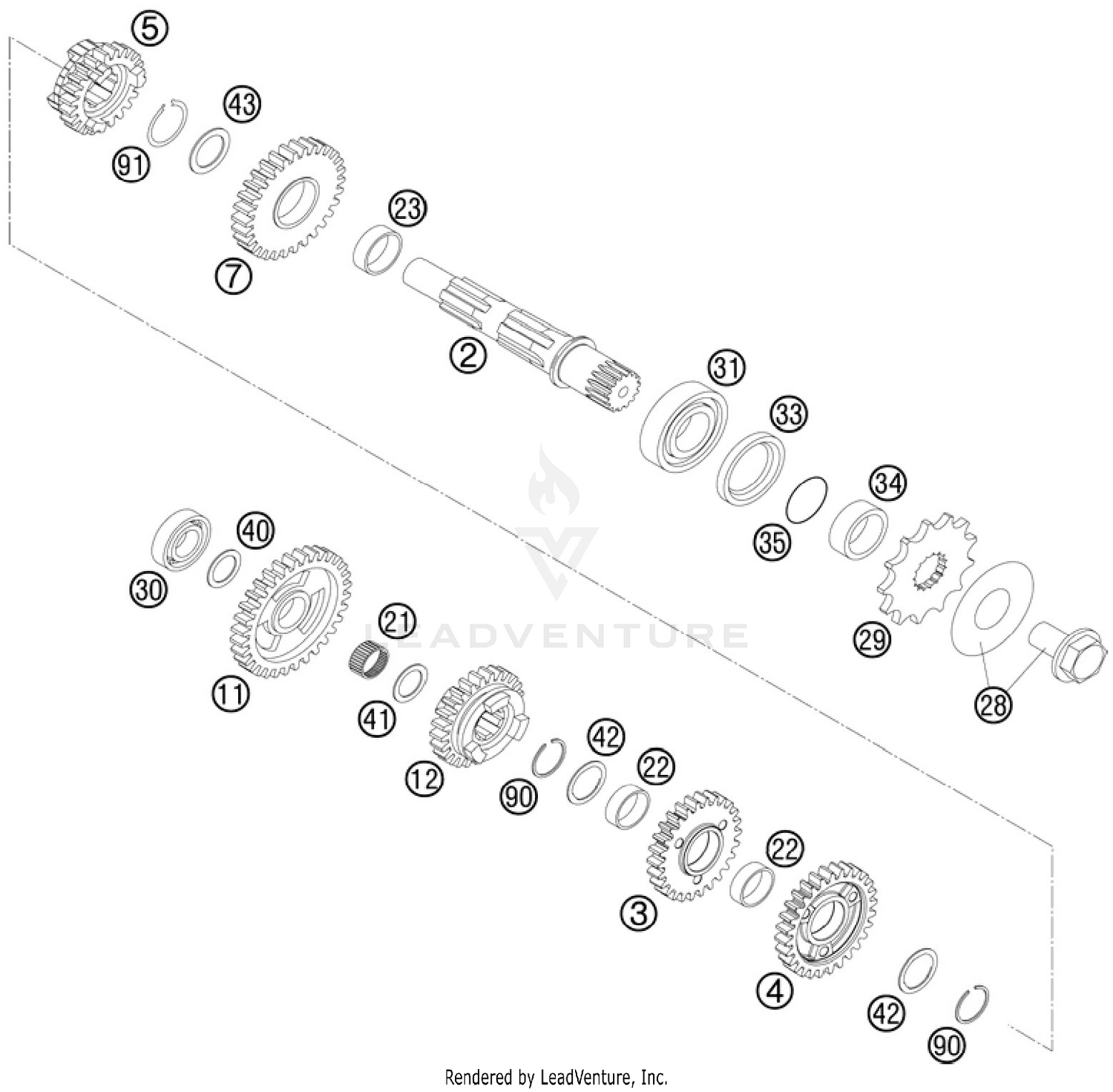 Transmission II - Countershaft