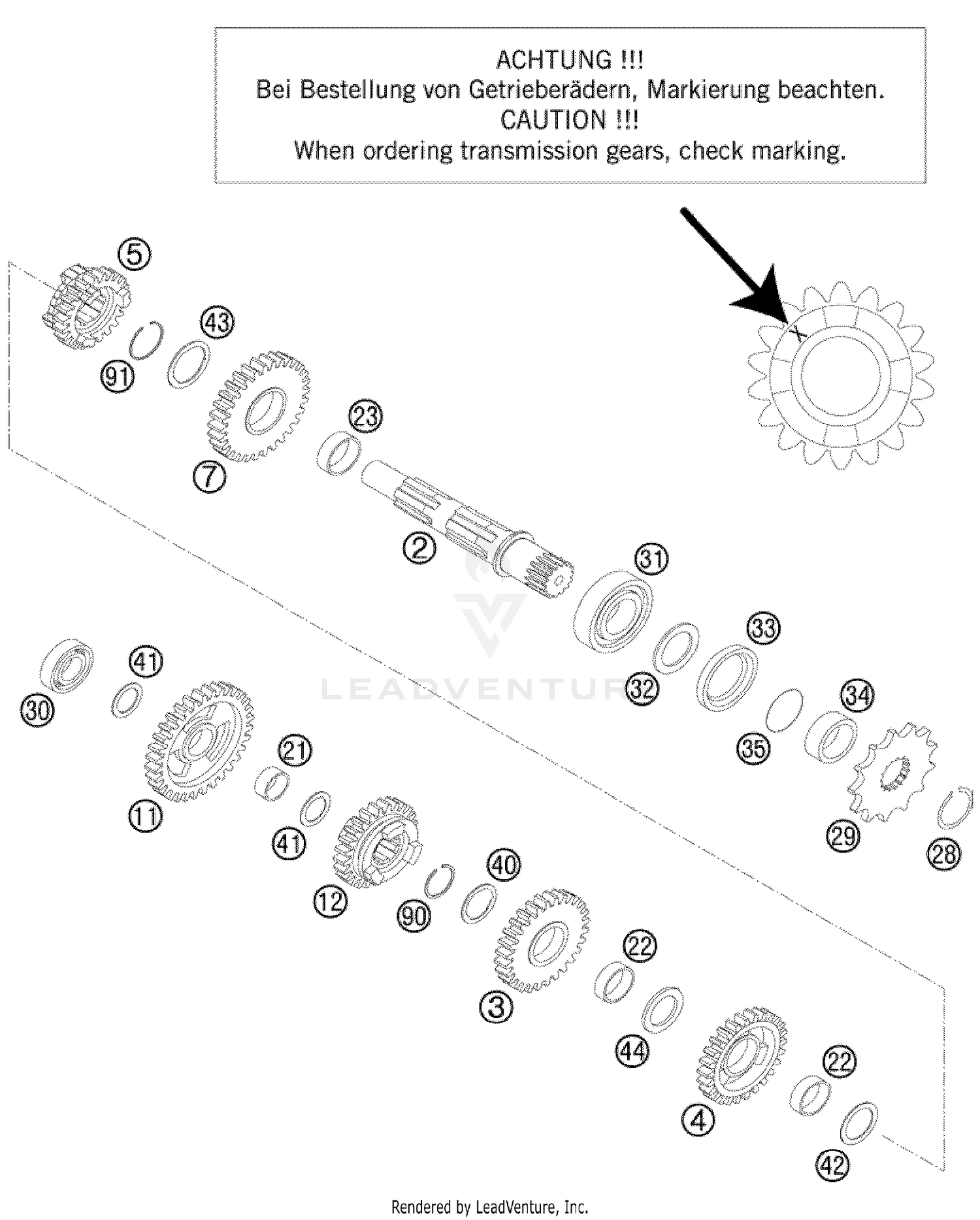 Transmission Il - Countershaft