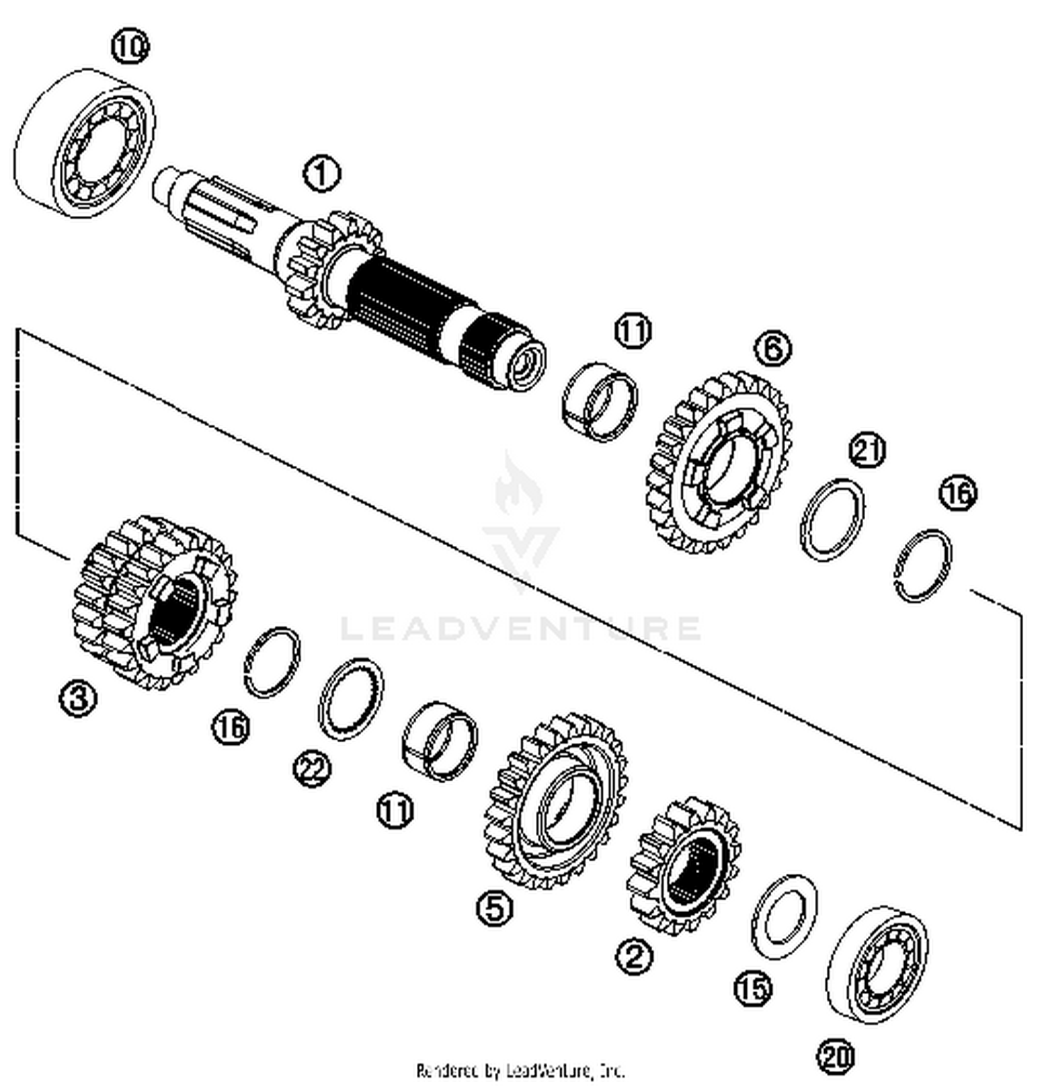 Transmission I - Main Shaft